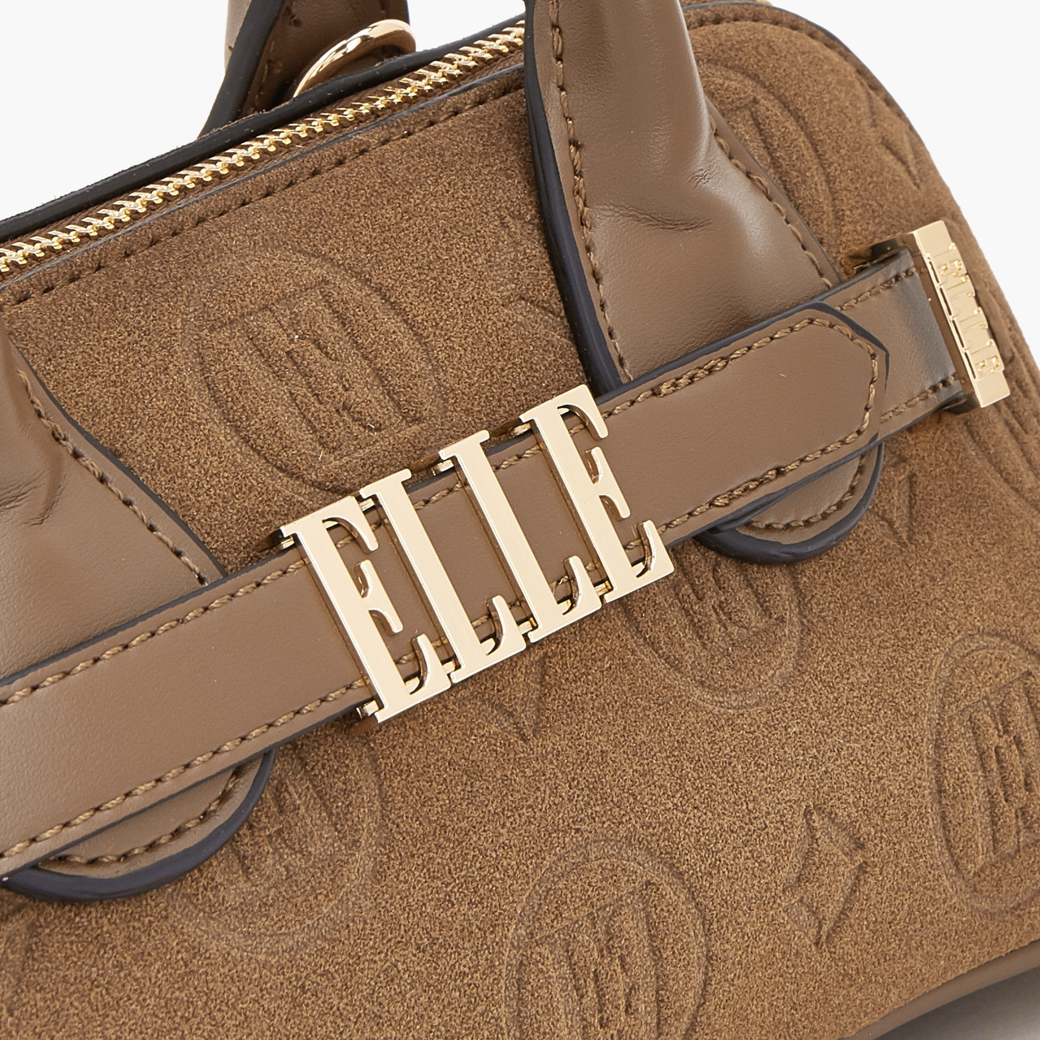 شنطة كروس بودي بطبعة مونوغرام بارزة مع حزام قابل للإزالة من إل-women-bagsandwallets-handbags-image-4