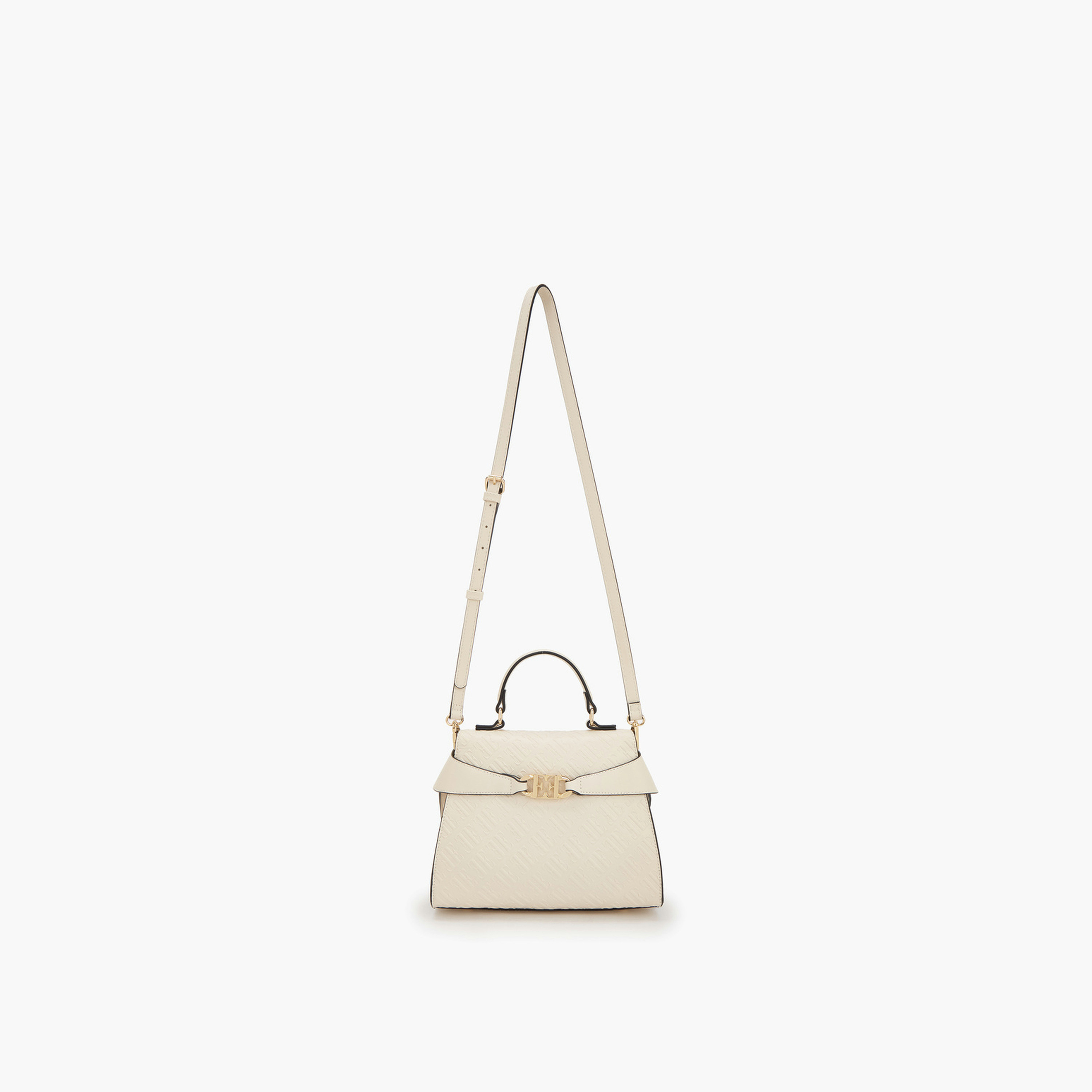 شنطة ساتشيل بنقوش مونوجرام وبحمالة قابلة للفصل من إيل-women-bagsandwallets-handbags-image-2