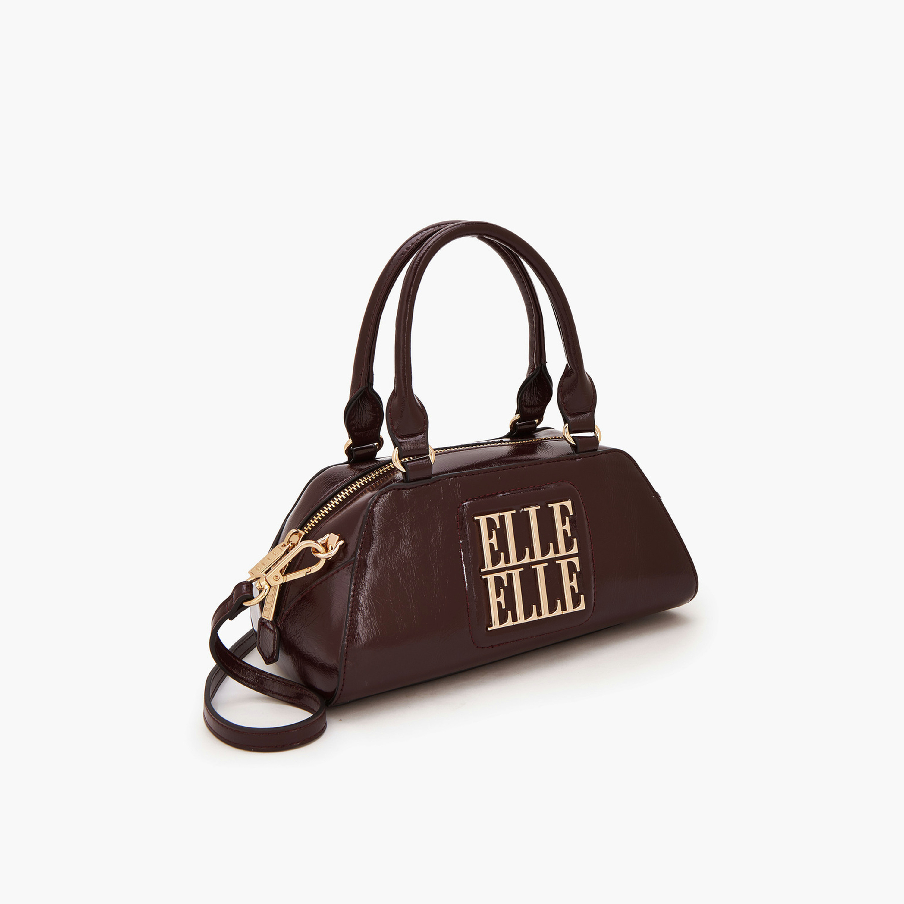 Elle Logo Accent Crossbody Bag with Detachable Strap-women-bagsandwallets-handbags-image-3