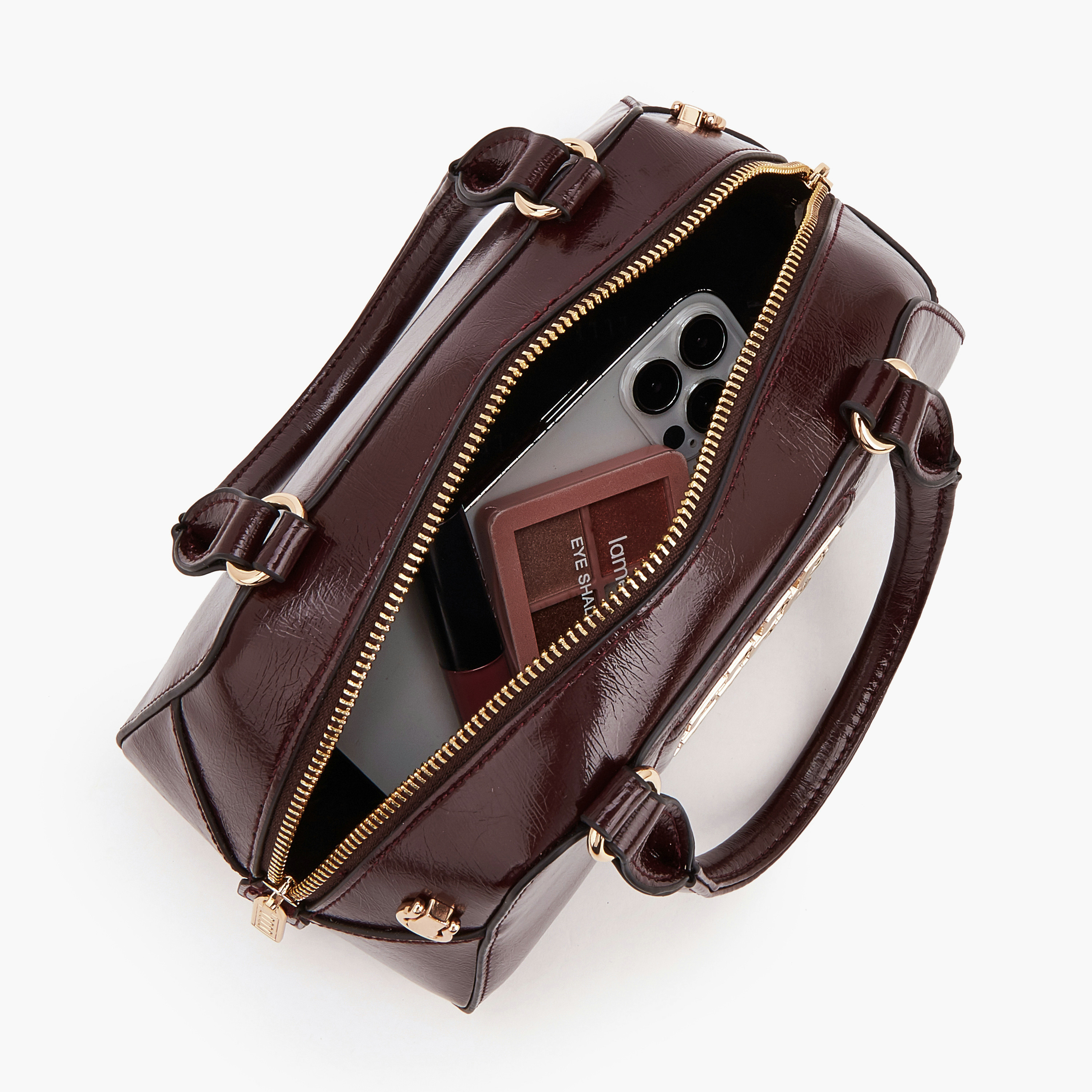 Elle Logo Accent Crossbody Bag with Detachable Strap-women-bagsandwallets-handbags-image-7