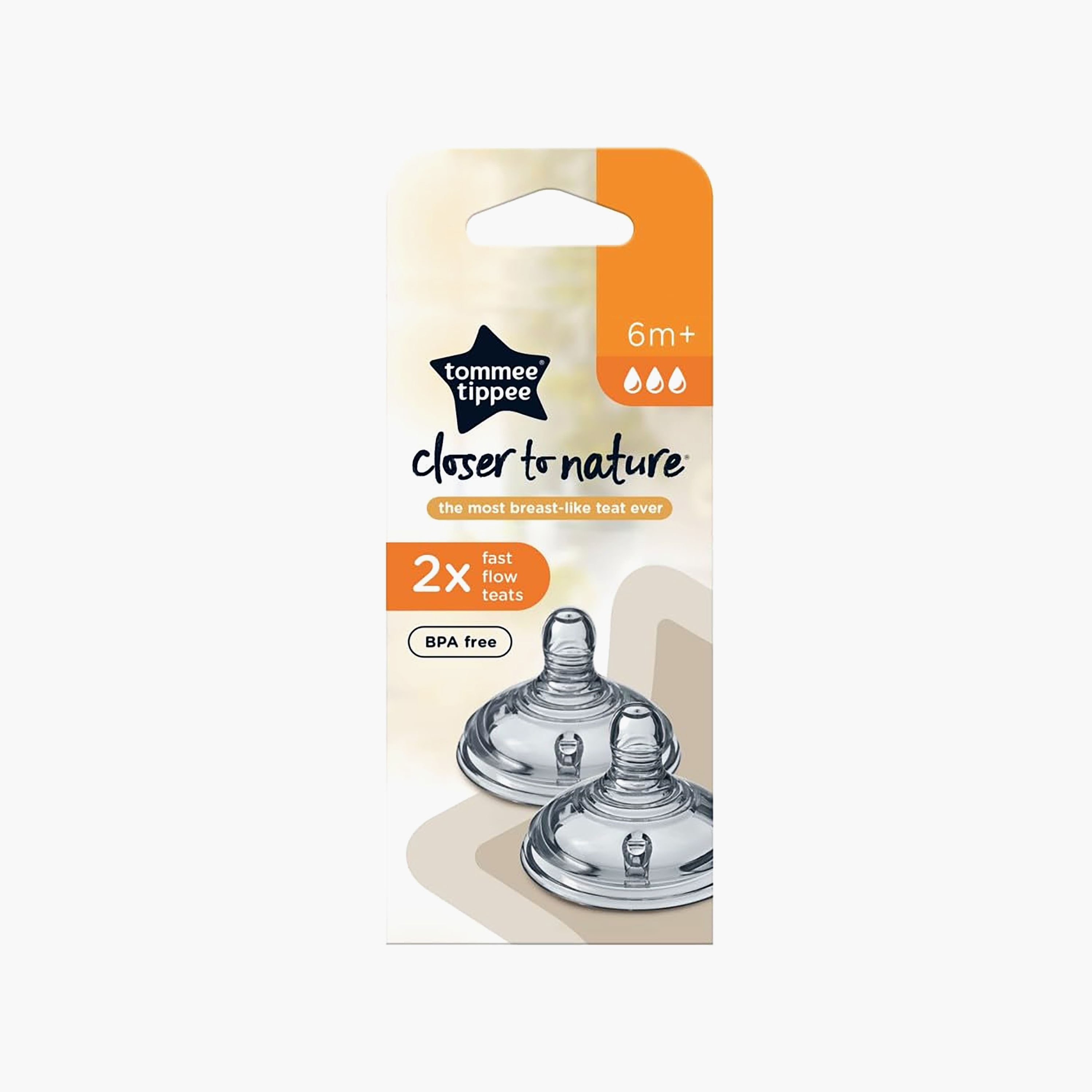 Pack of 2 Tommee Tippee Closer To Nature Teat with BPA-Free Design-baby-feeding-feedingbottles-bottlesandteats-image-7