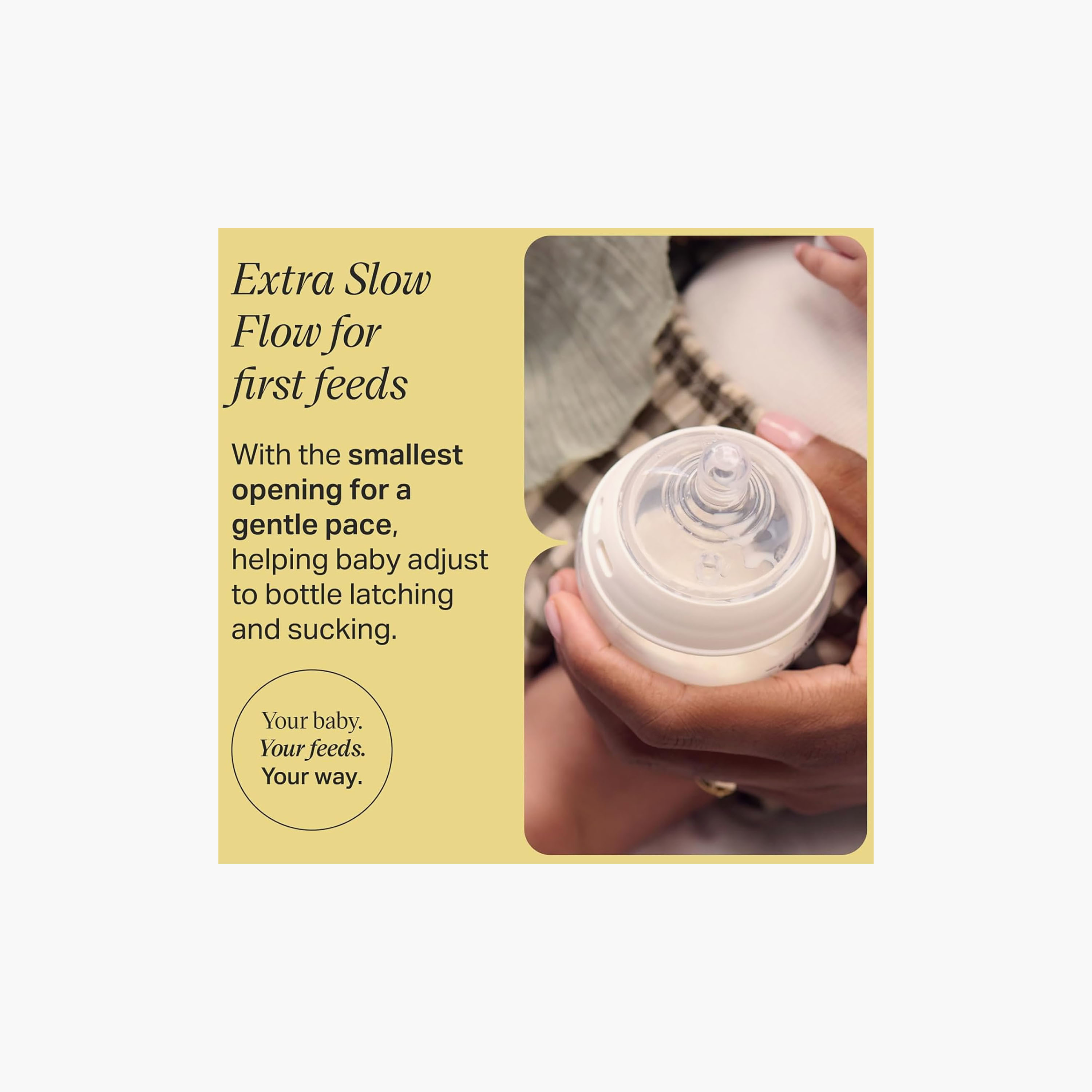 Pack of 2 Tommee Tippee Natural Start Teat with Extra Slow Flow-baby-feeding-feedingbottles-bottlesandteats-image-2