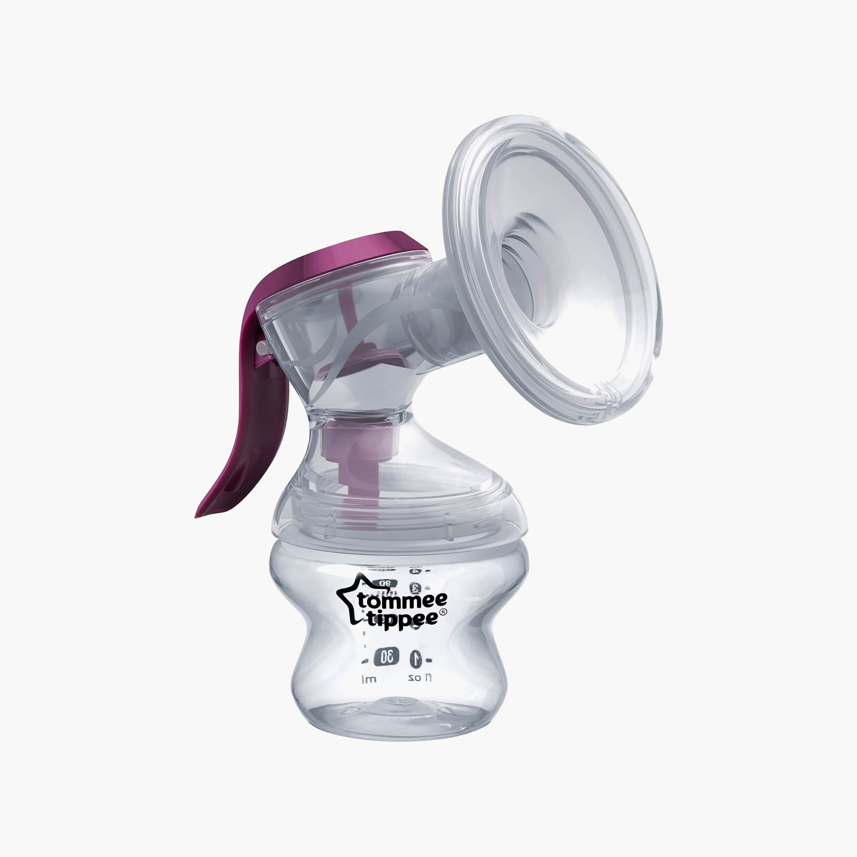 Tommee Tippee Made For Me Breastfeeding Single Manual Breast Pump with Silicone Cup-baby-feeding-breastfeedingandcare-image-1