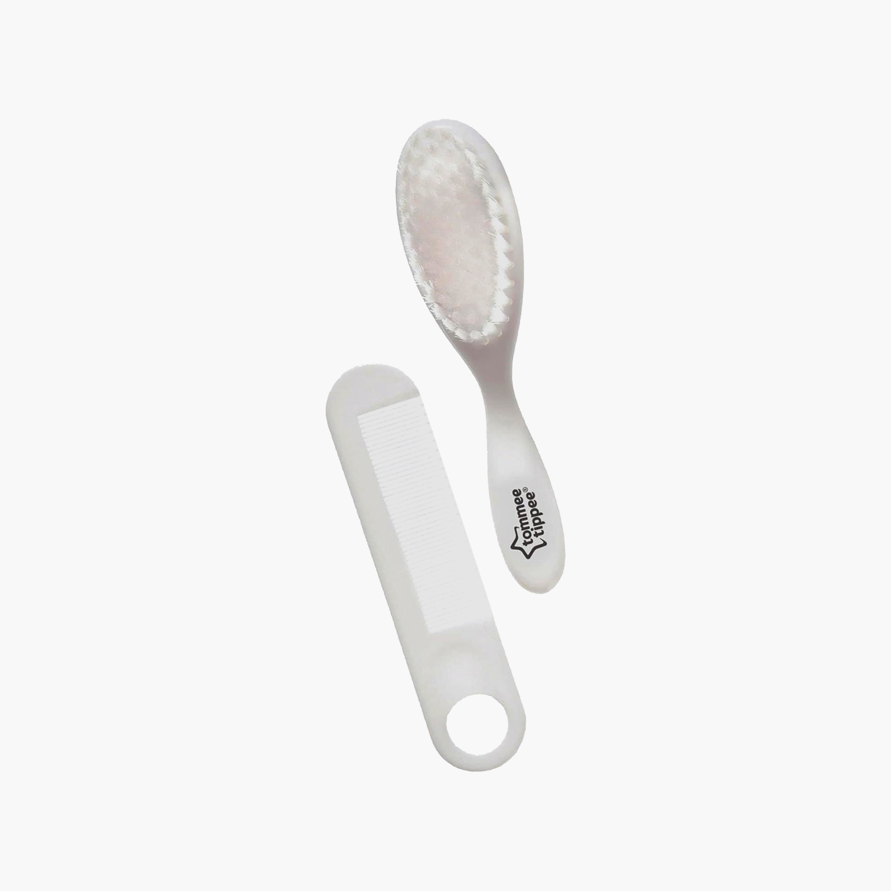 طقم مشط وفرشاة شعر للأطفال من تومي تيبي-baby-bathandcare-grooming-image-2