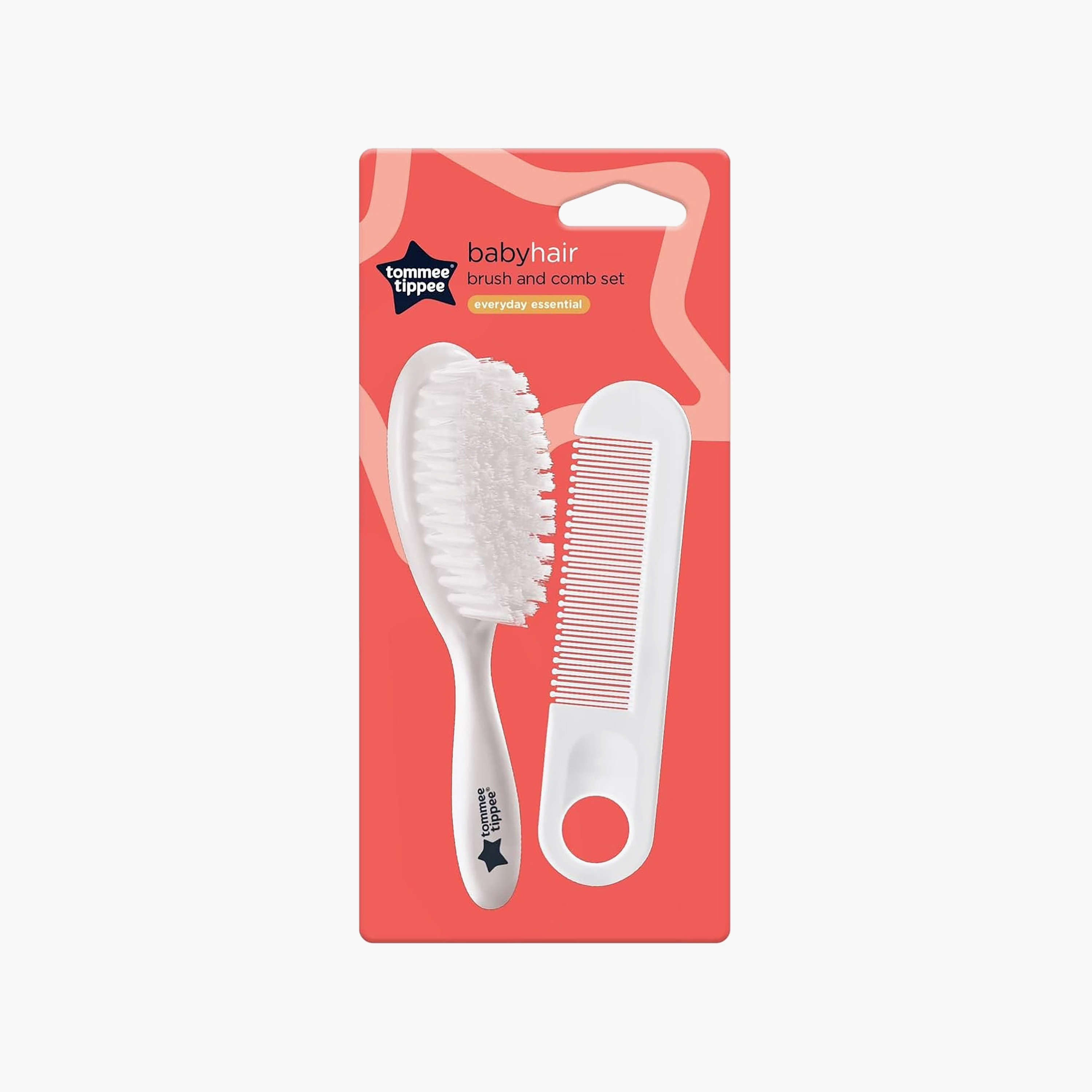 طقم مشط وفرشاة شعر للأطفال من تومي تيبي-baby-bathandcare-grooming-image-5
