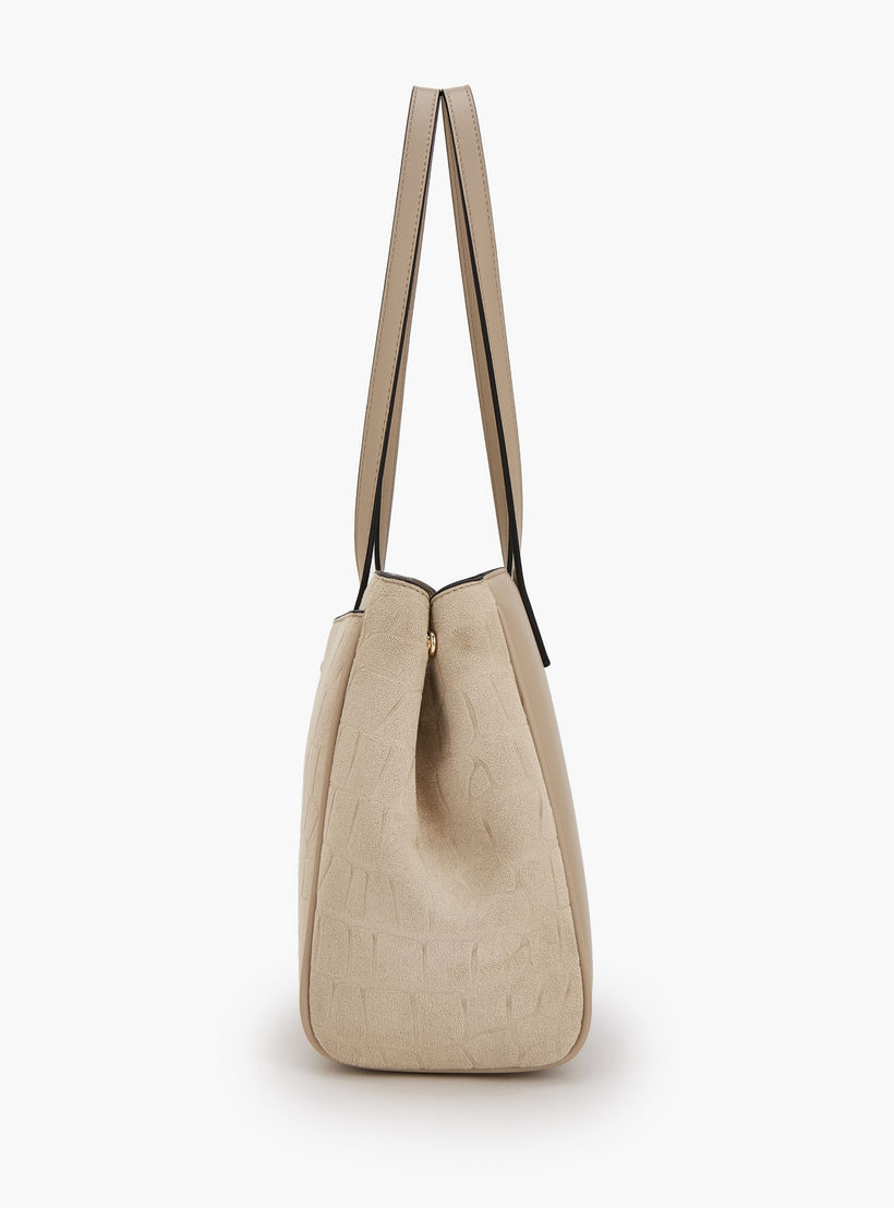 شنطة توت شمواه بارزة الملمس بسحاب إغلاق من سيليست-women-bagsandwallets-handbags-image-5