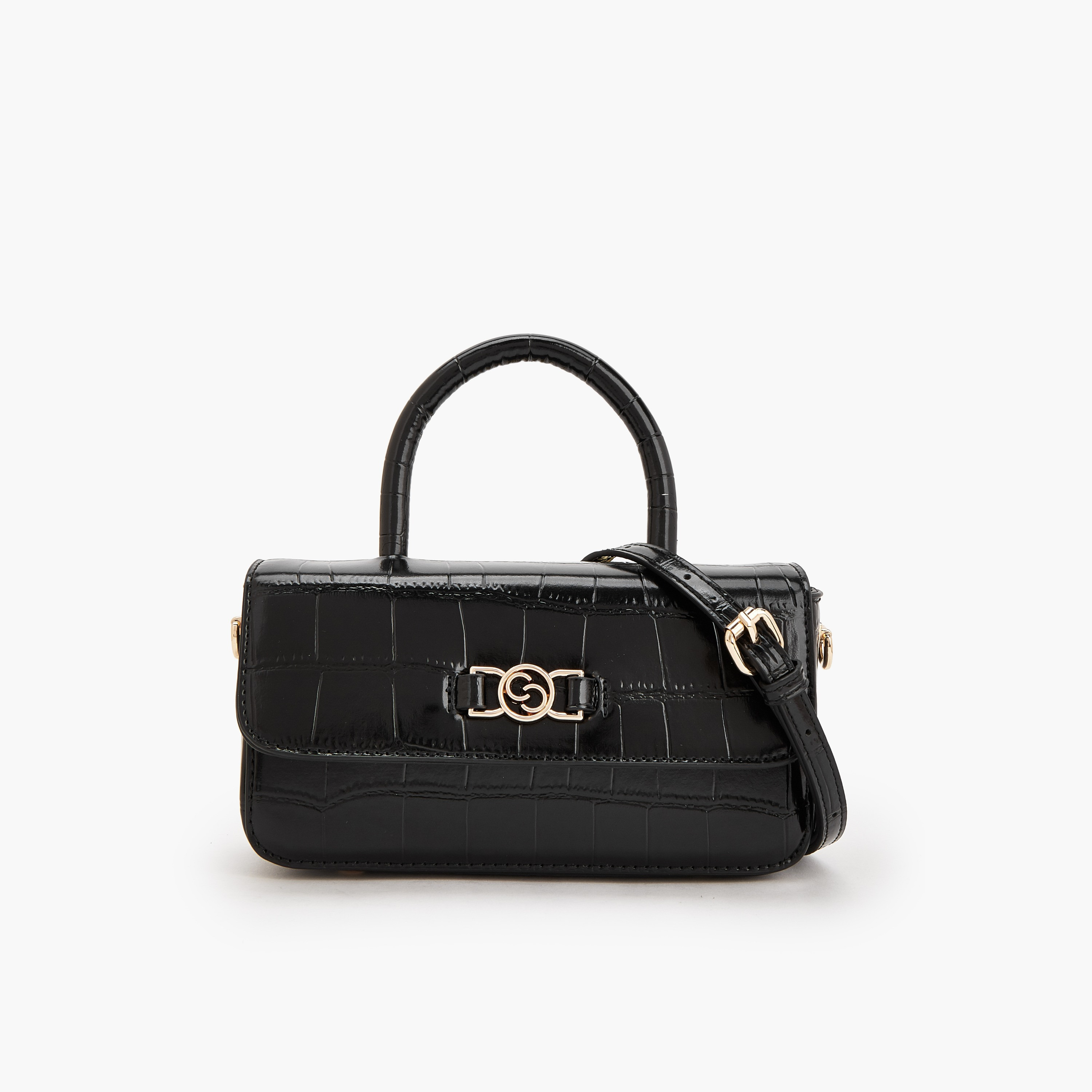 شنطة ساتشيل بارزة الملمس بحزام قابل للفصل من سيليست-women-bagsandwallets-handbags-image-1