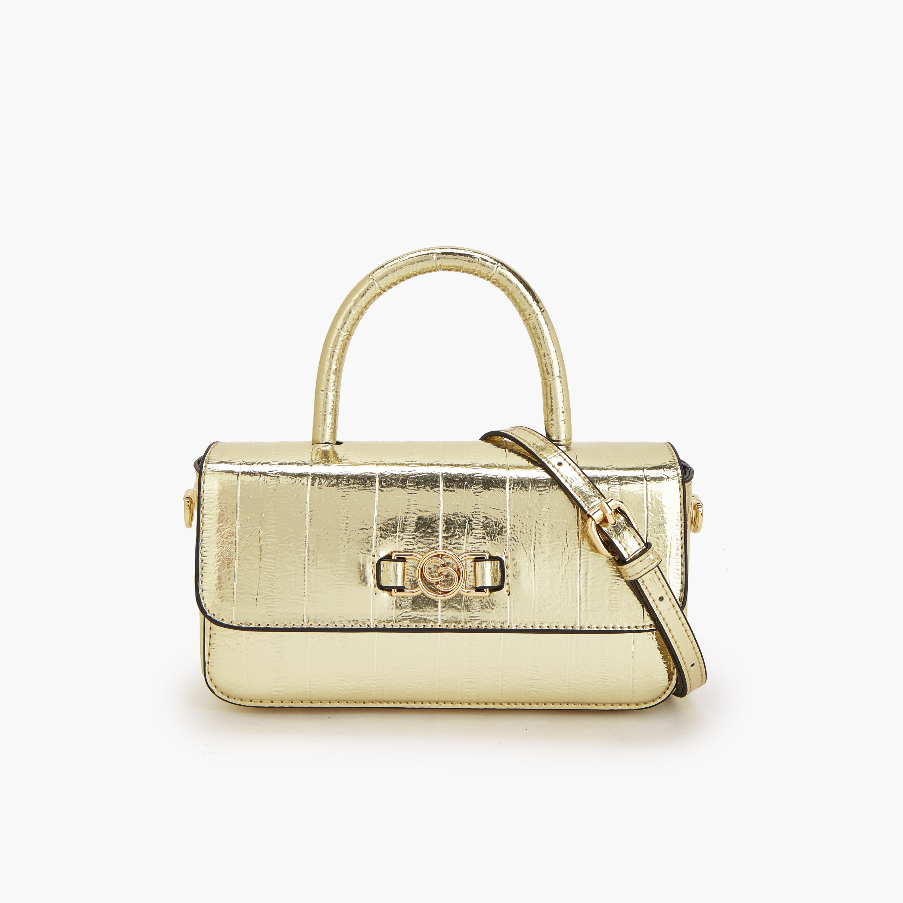 شنطة ساتشيل بارزة الملمس بحزام قابل للفصل من سيليست-women-bagsandwallets-handbags-image-1