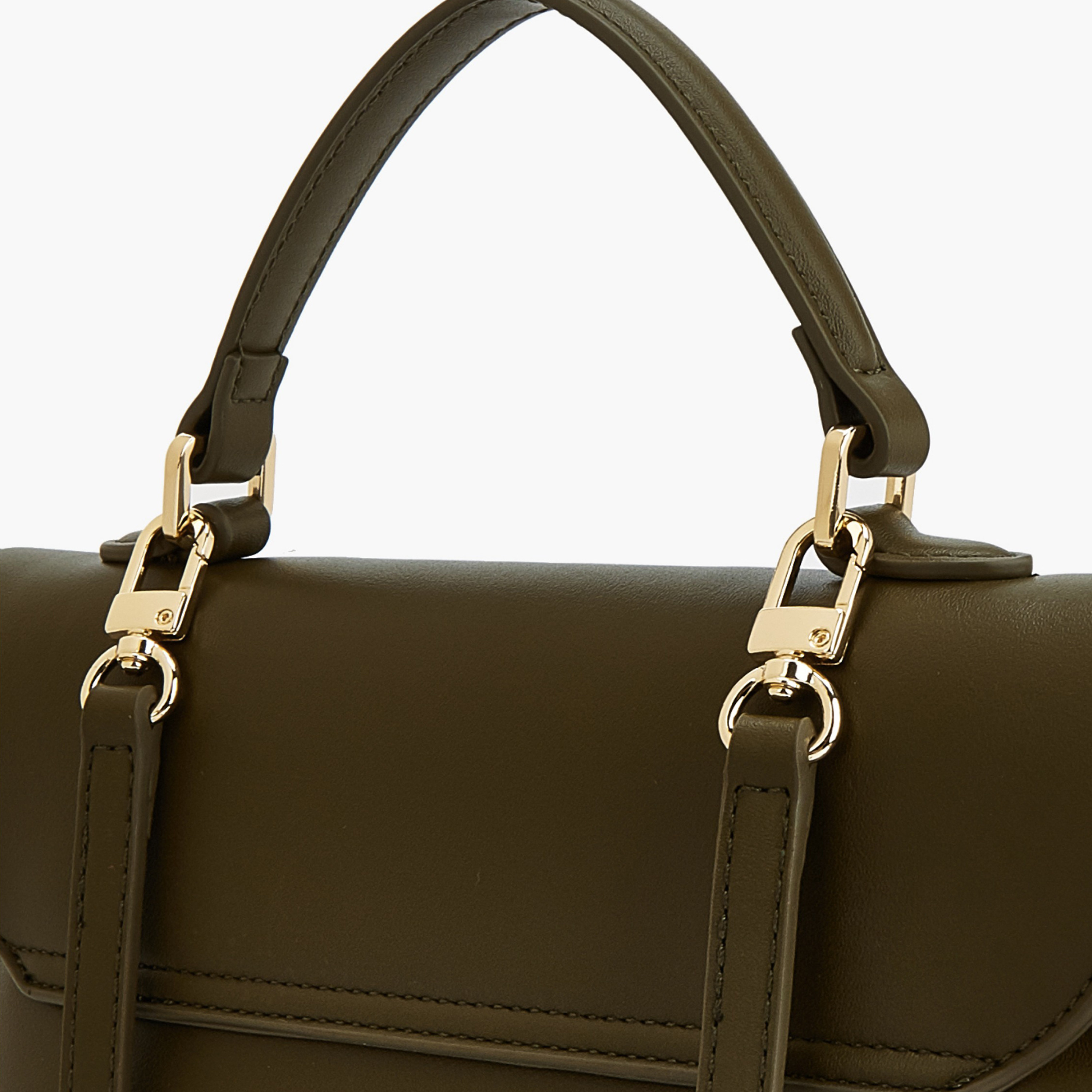 شنطة ظهر من الشامواه بملمس بارز مع قفل لَف من سيليست-women-bagsandwallets-backpacks-image-4