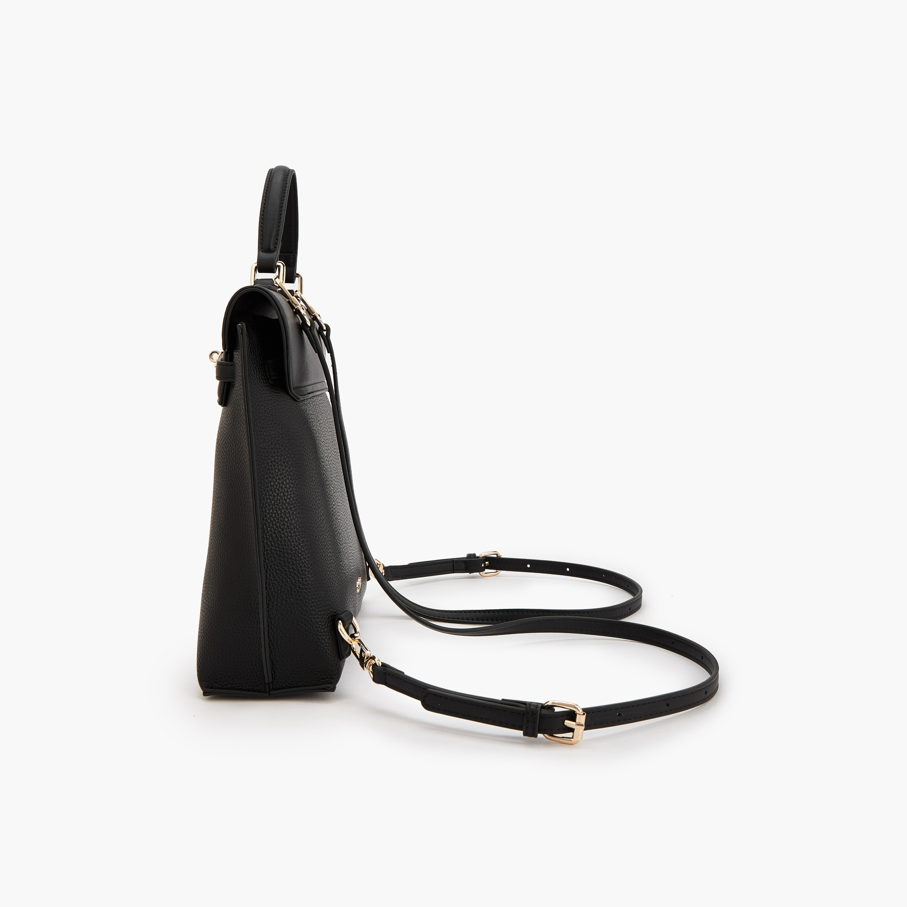 شنطة ظهر سادة مع قفل لَف من سيليست-women-bagsandwallets-backpacks-image-6