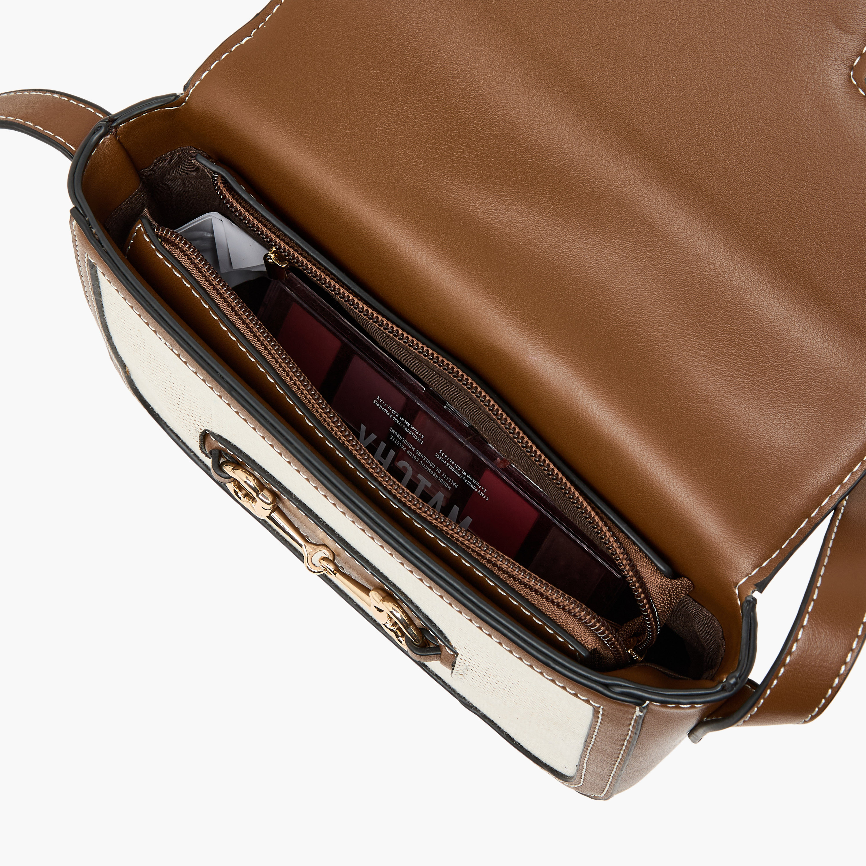 شنطة كروس بودي بارزة الملمس بحزام قابل للتعديل من ساشا-women-bagsandwallets-handbags-image-8