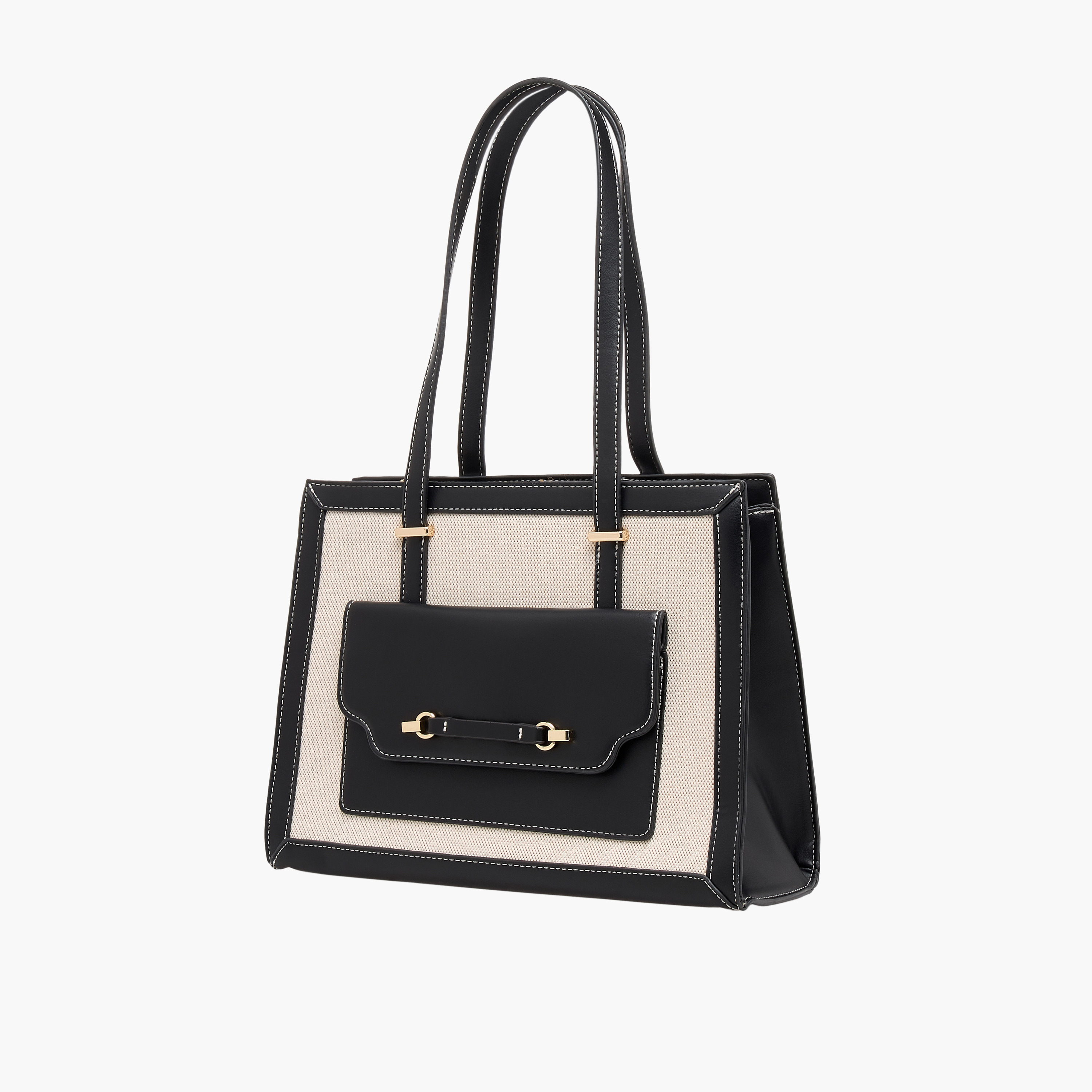 شنطة توتي بقوالب ملونة وجيب أمامي من ساشا-women-bagsandwallets-handbags-image-3