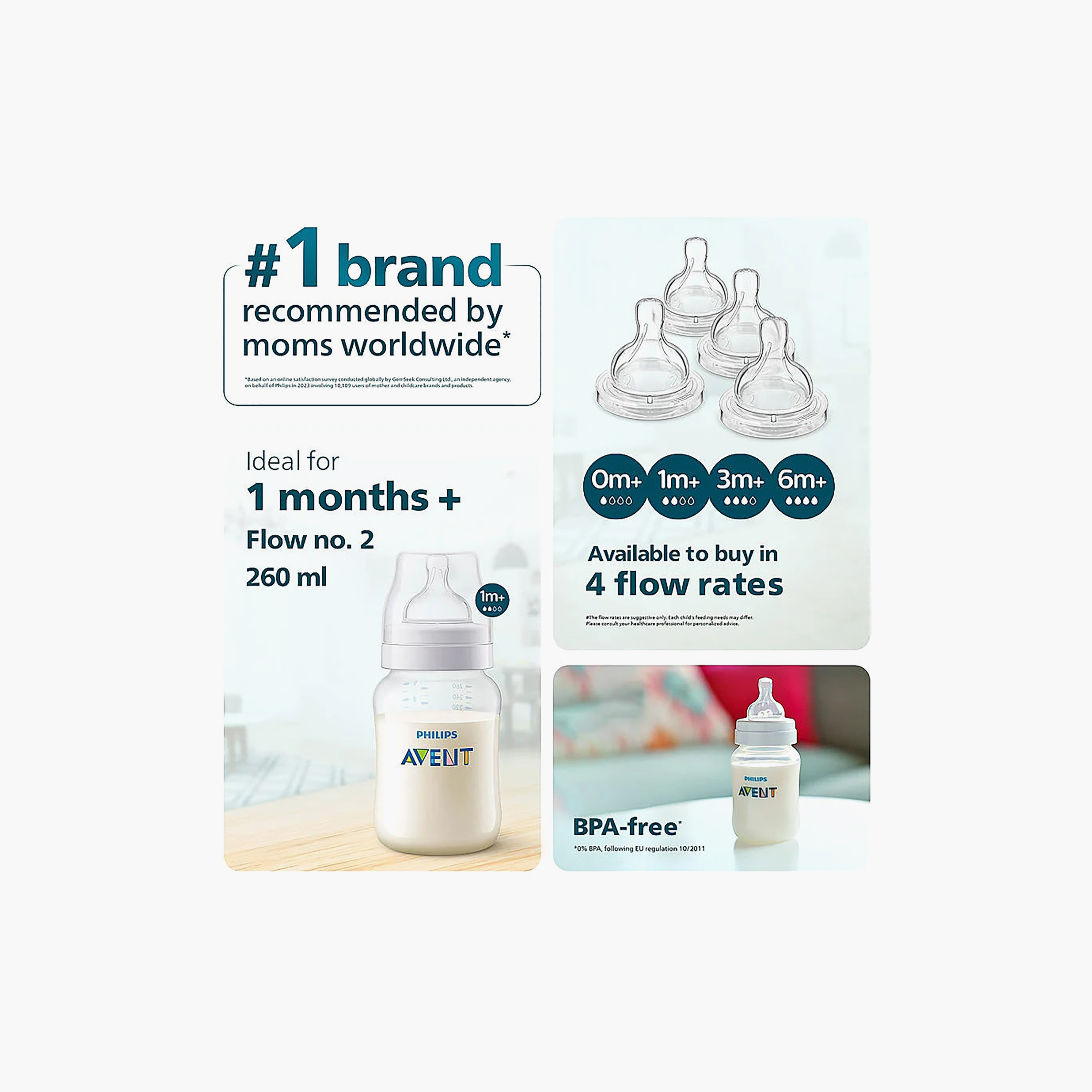 Philips Avent Anti-Colic Feeding Bottle, 260 ml-baby-feeding-feedingbottles-bottlesandteats-image-6