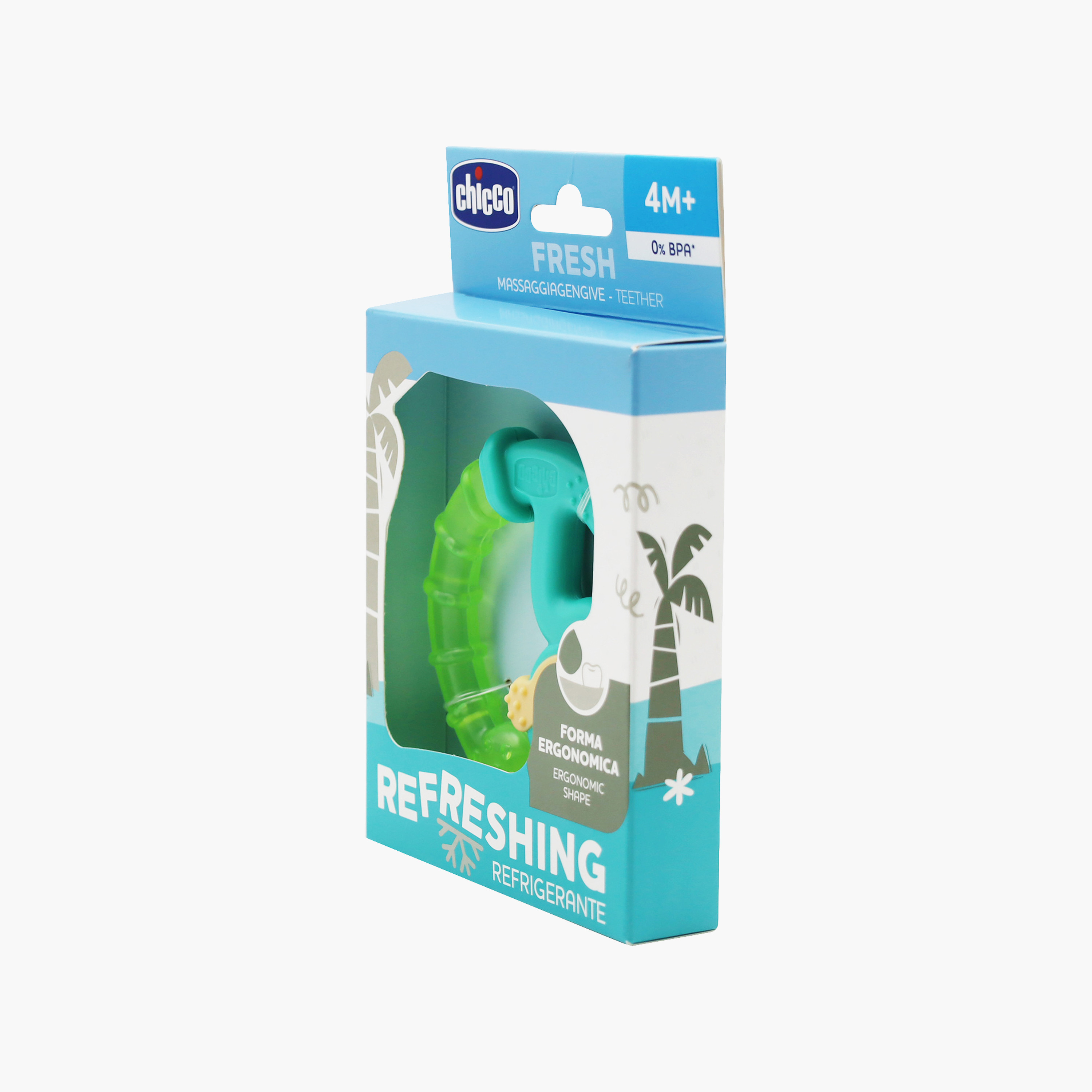 Chicco Refreshing Refrigerant Monkey Teether-baby-feeding-teethers-image-3