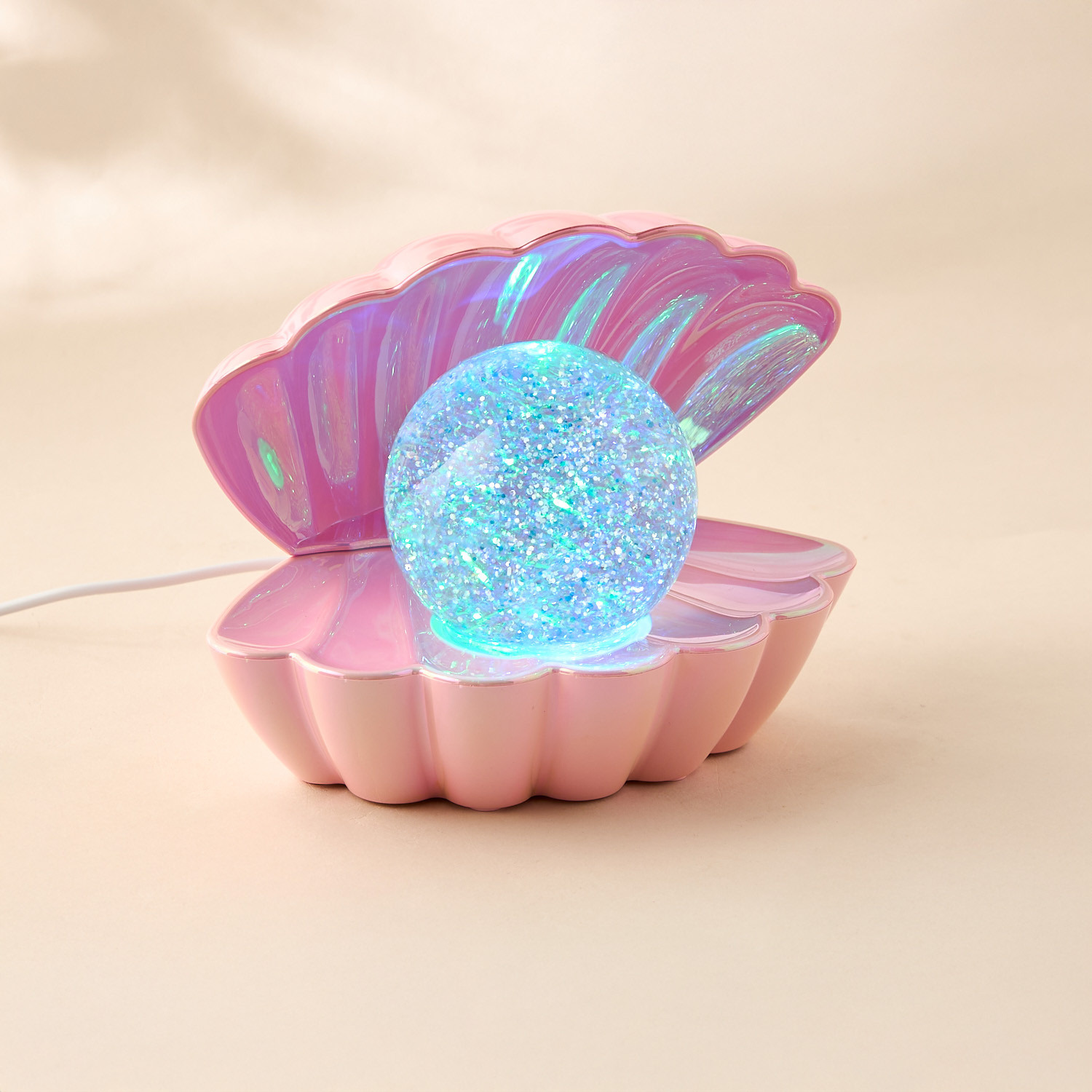 مصباح مزخرف على شكل صدفة لؤلؤ مع جليتر-household-lighting-decorativelighting-noveltylights-image-12