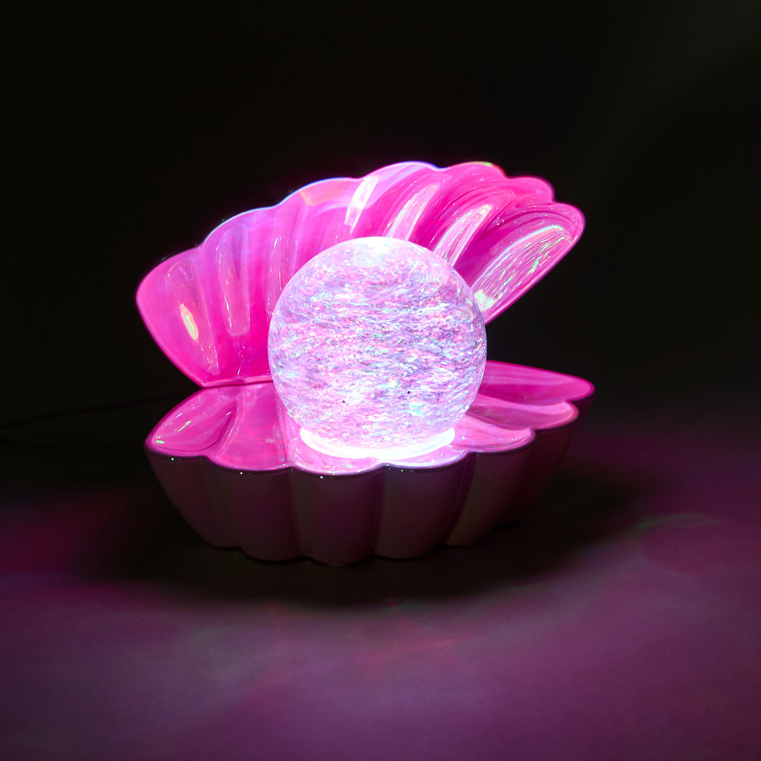 مصباح مزخرف على شكل صدفة لؤلؤ مع جليتر-household-lighting-decorativelighting-noveltylights-image-14