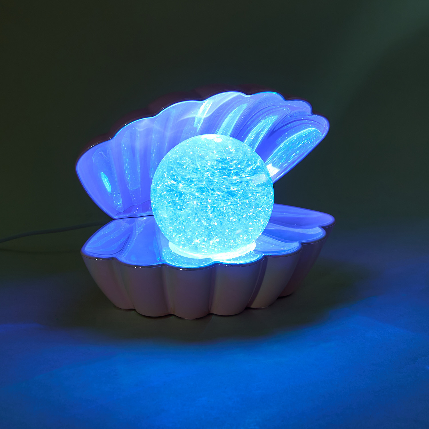 مصباح مزخرف على شكل صدفة لؤلؤ مع جليتر-household-lighting-decorativelighting-noveltylights-image-15