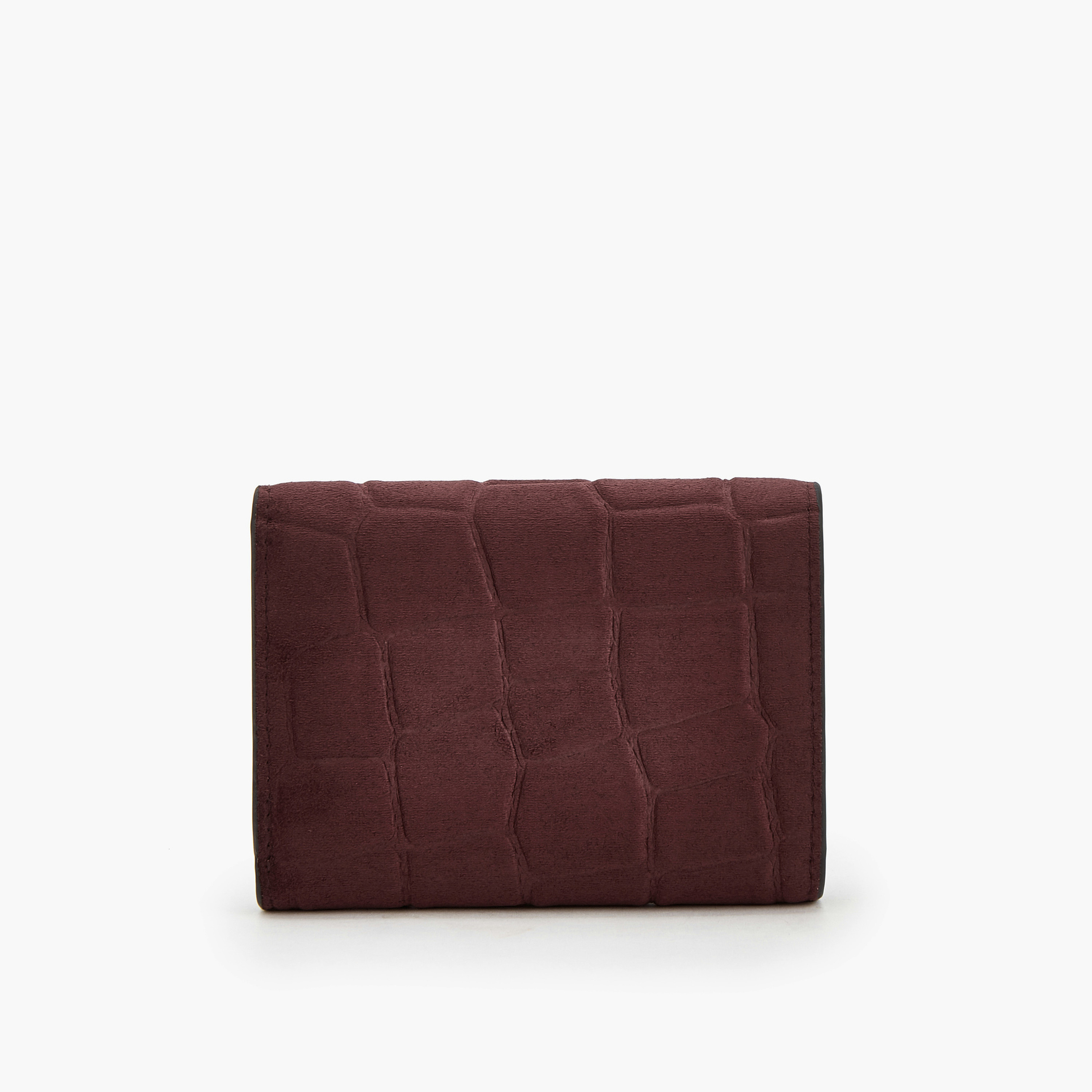 محفظة بارزة الملمس بطية ثنائية وإغلاق بزر كباس من سيلست-women-bagsandwallets-wallets-image-2