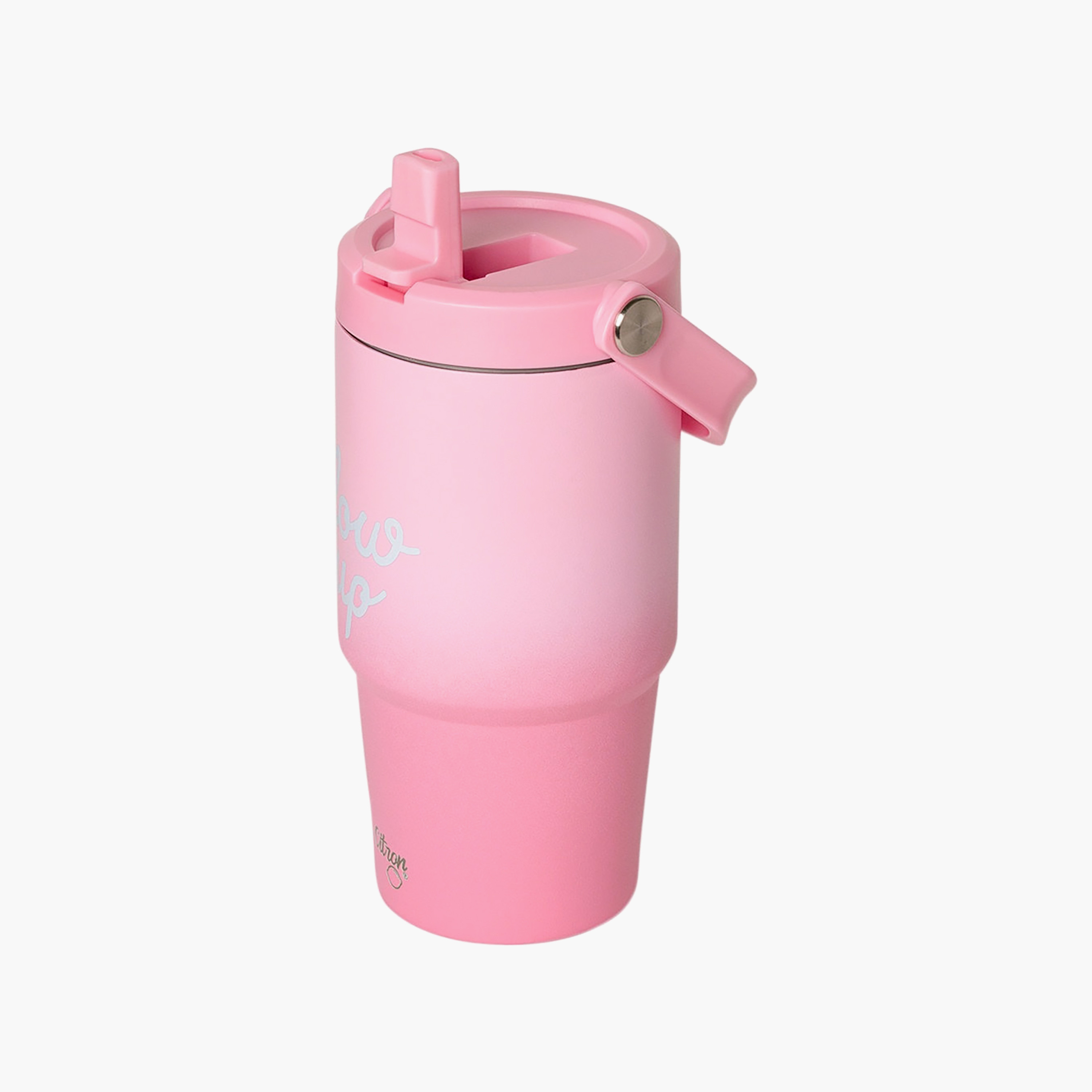 Glow Up Collection Insulated Tumbler-600 Ml-Twisting Lid- (304 Stainless Steel) Multicolor \ 9X24.3-household-dining-drinkserveware-bottles-image-2