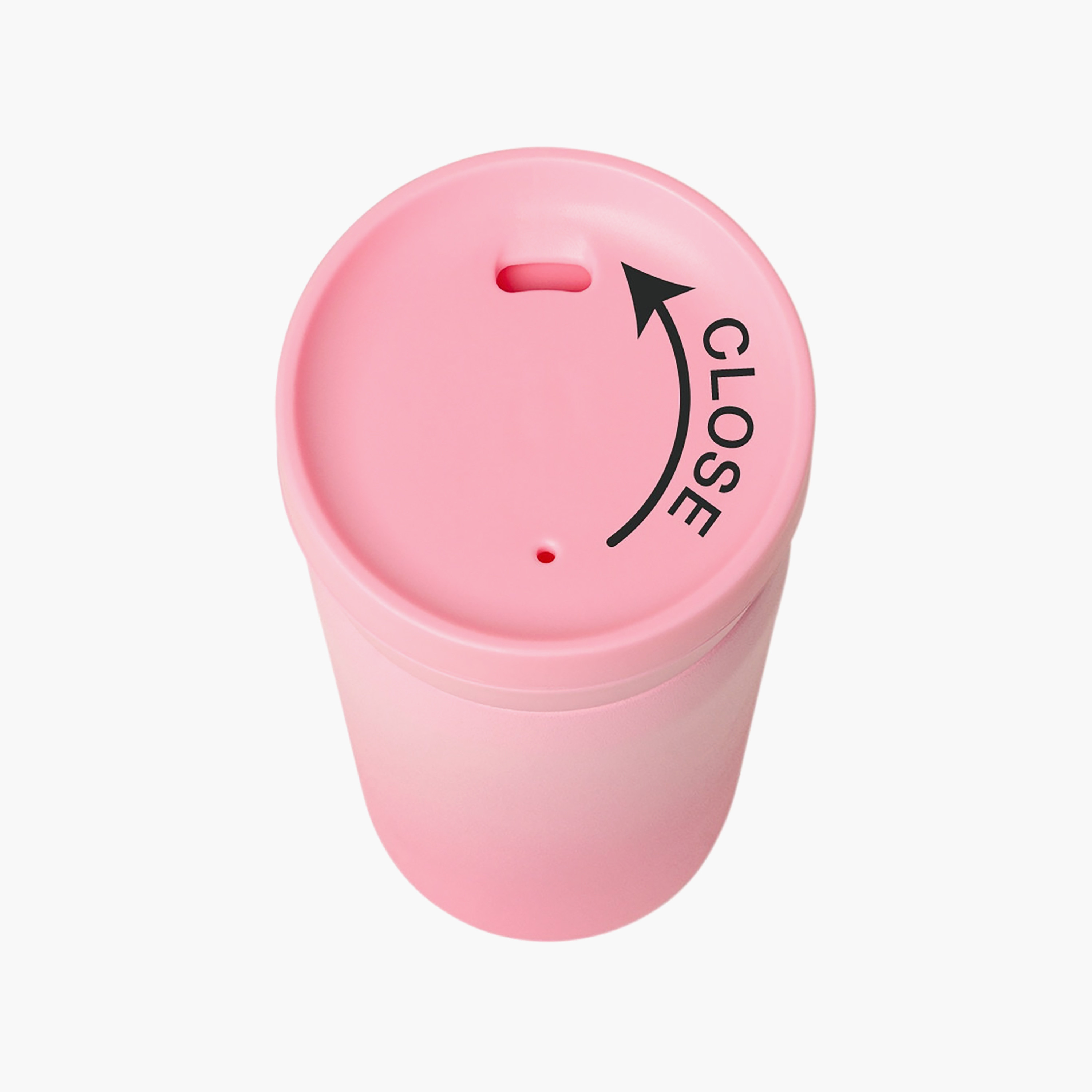Glow Up Collection Coffee Mug-320 Ml-Twisting Lid- (304 Stainless Steel) Pink \ 7.36X15.2-household-dining-drinkserveware-bottles-image-2