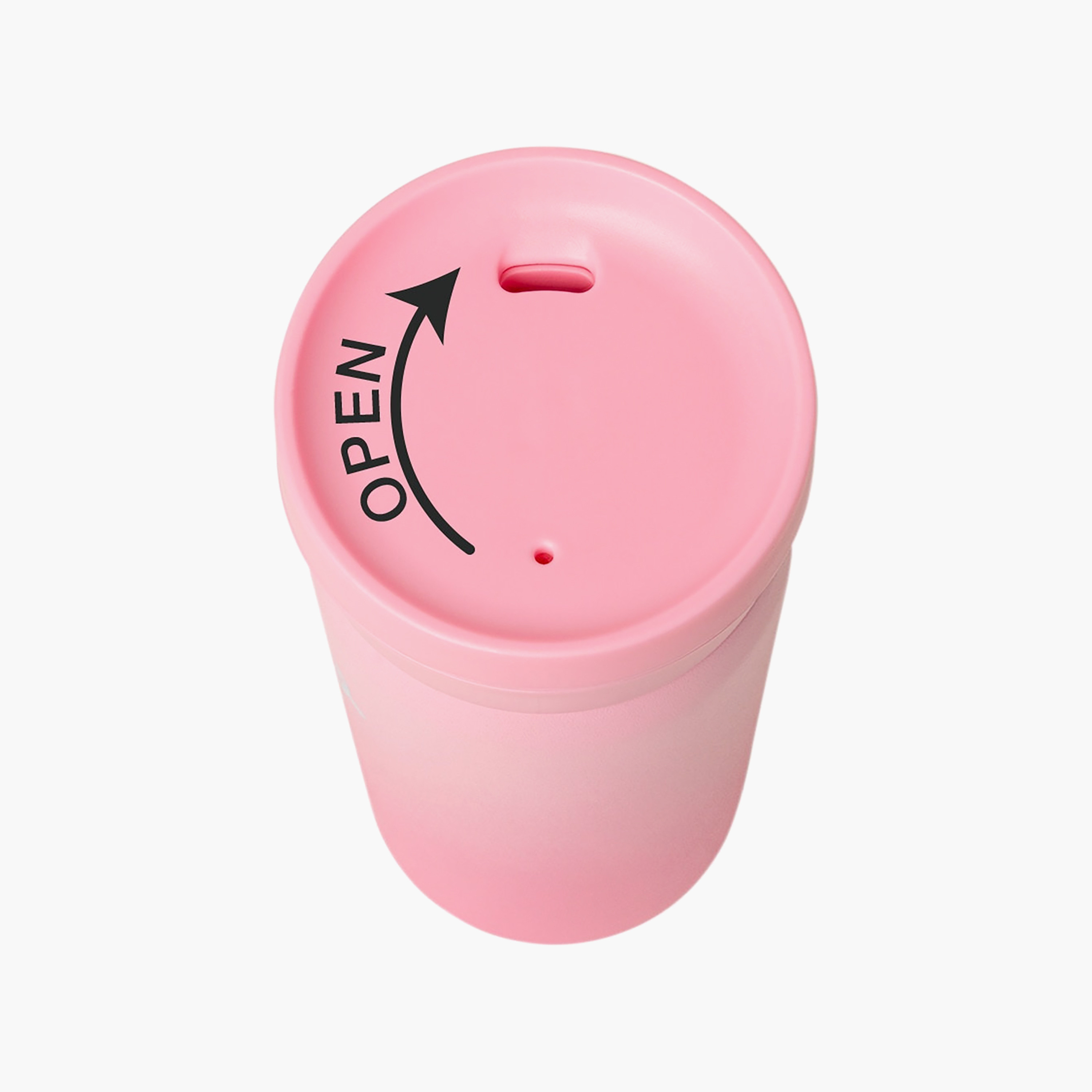 Glow Up Collection Coffee Mug-320 Ml-Twisting Lid- (304 Stainless Steel) Pink \ 7.36X15.2-household-dining-drinkserveware-bottles-image-4