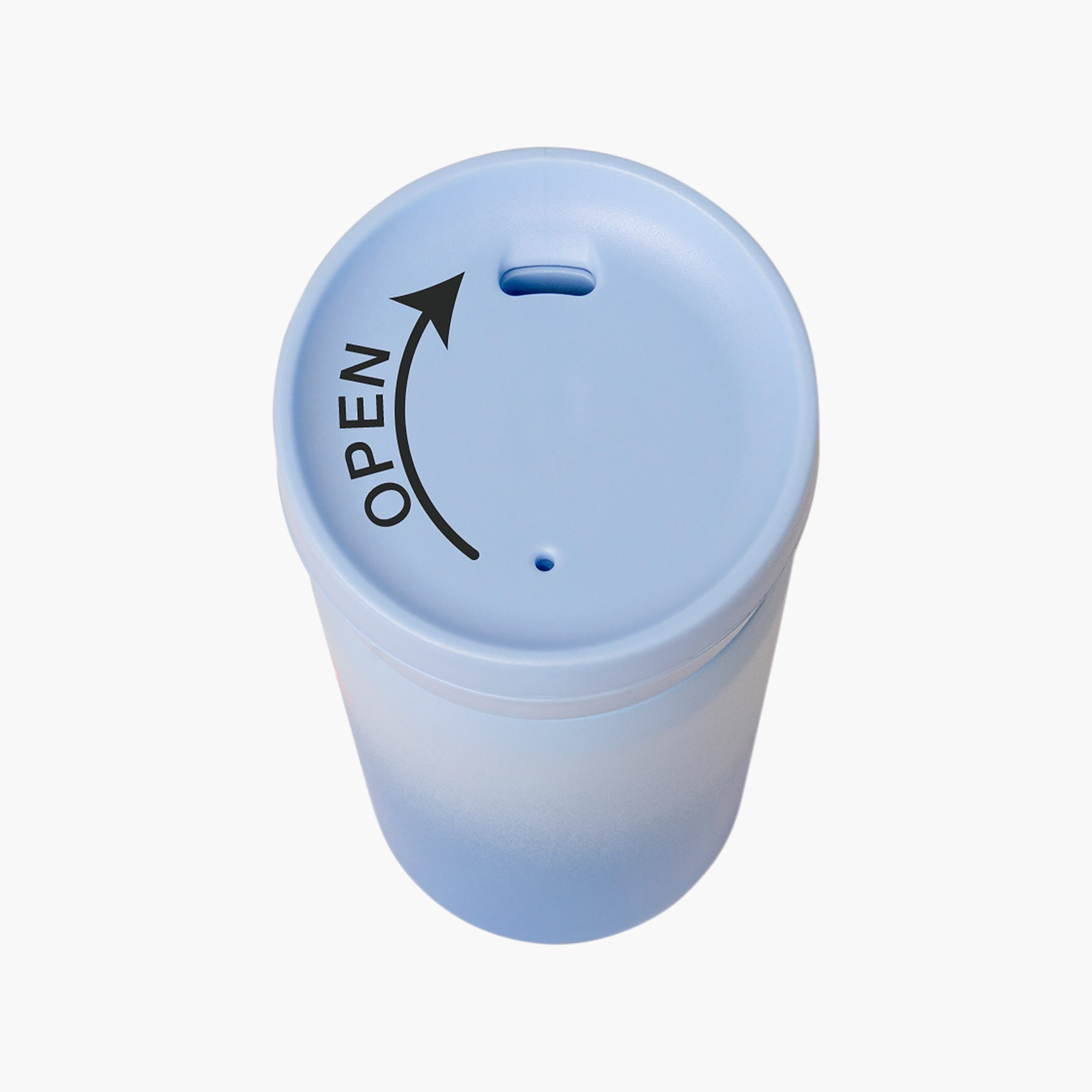 Glow Up Collection Coffee Mug-320 Ml-Twisting Lid- (304 Stainless Steel) Blue \ 7.36X15.2-household-dining-drinkserveware-bottles-image-4
