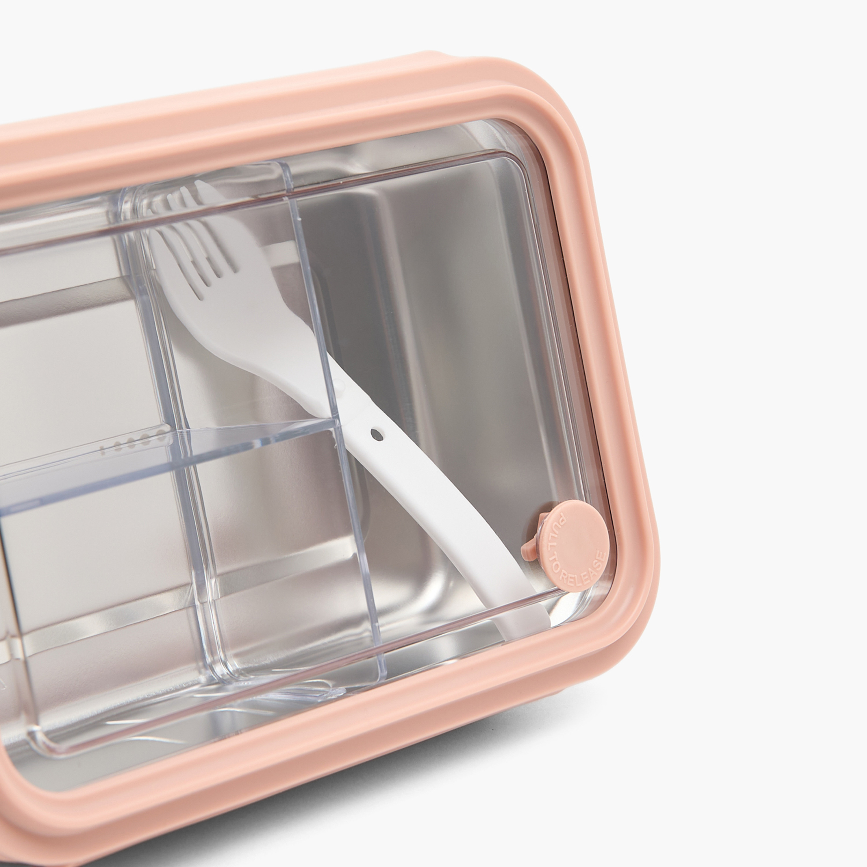 Solid Lunch Box for Kids with Foldable Fork - 1.1 L-school-lunchessentials-lunchboxes-image-4