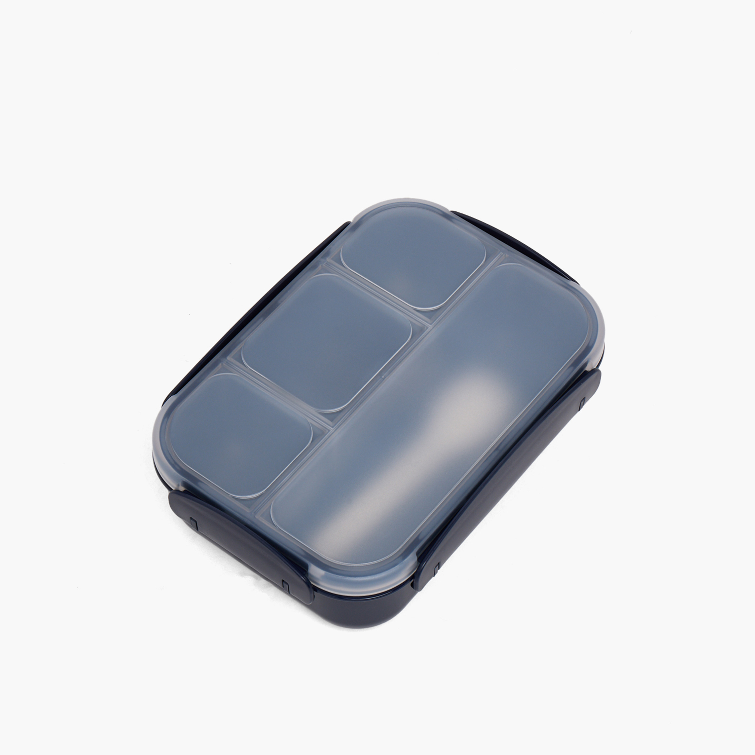 Solid Bento Lunch Box for Kids with Fork - 1.3 L-school-lunchessentials-lunchboxes-image-1