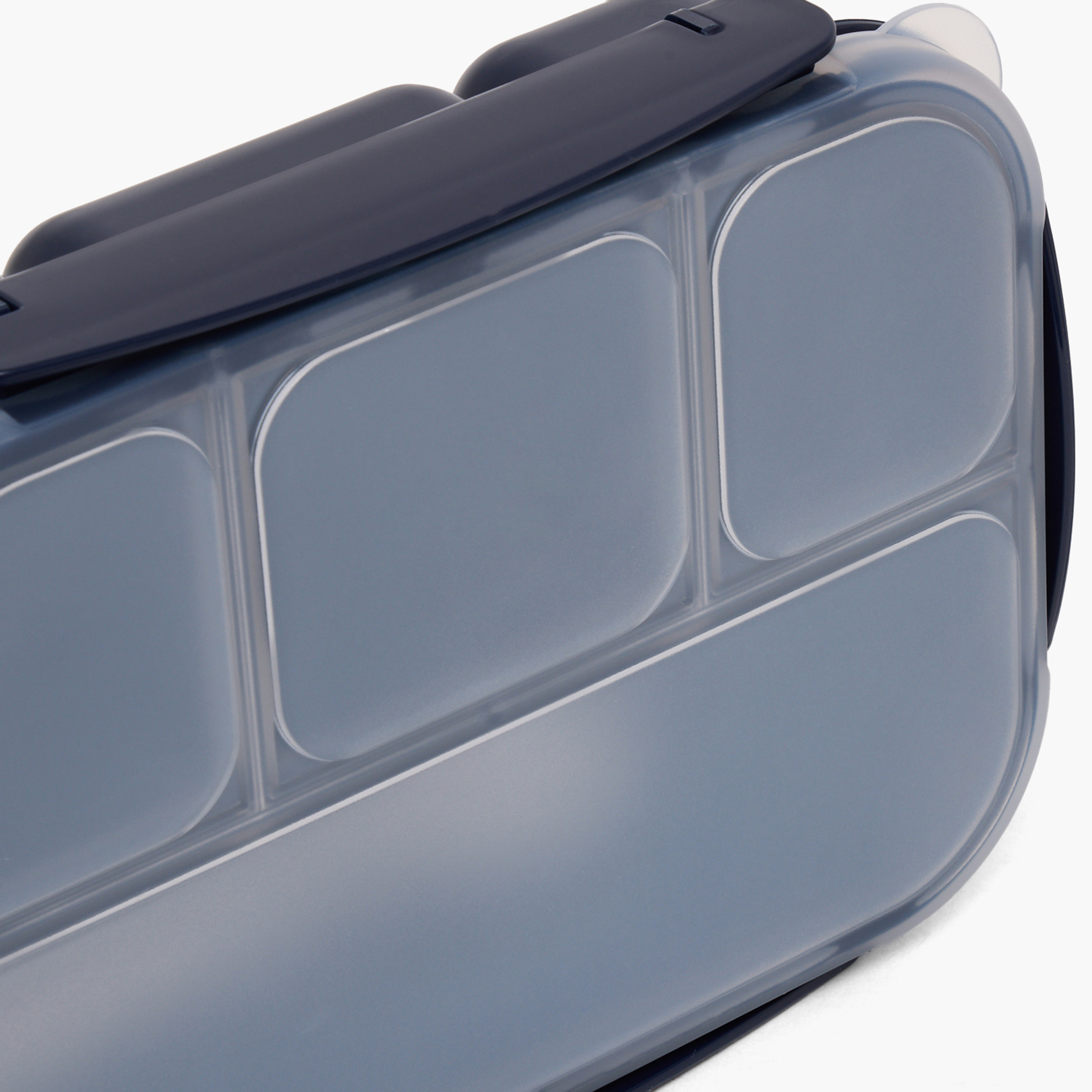 Solid Bento Lunch Box for Kids with Fork - 1.3 L-school-lunchessentials-lunchboxes-image-4