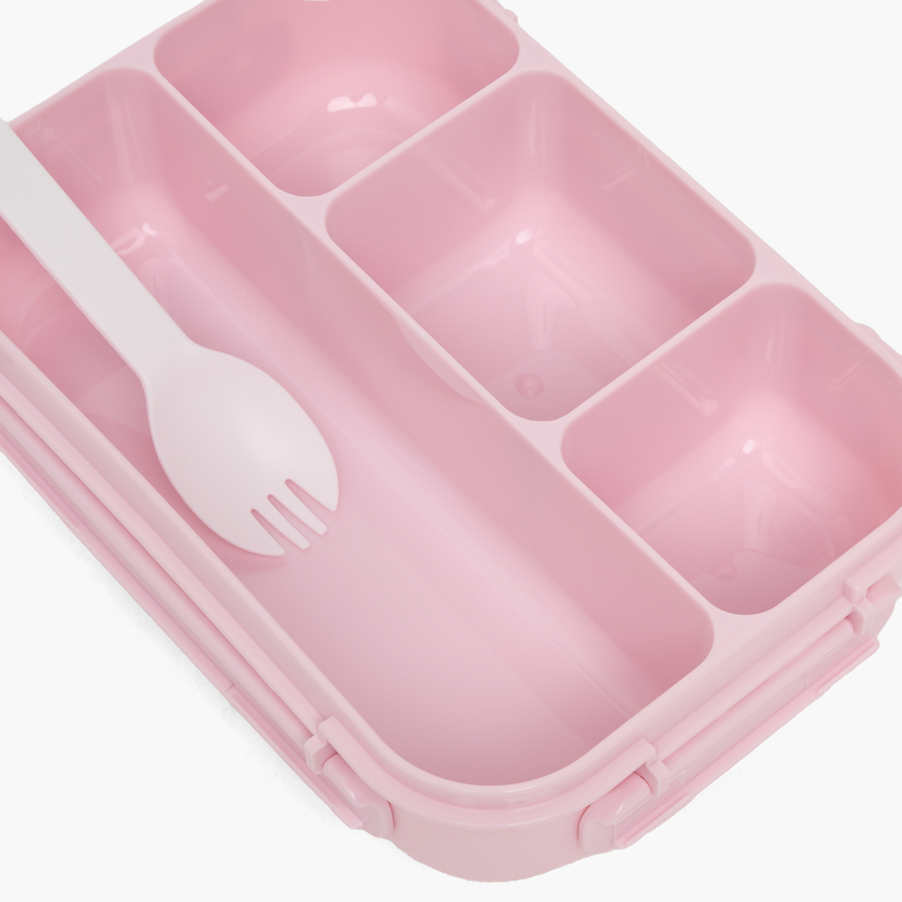 Solid Bento Lunch Box for Girls with Cutlery - 1.3 L-school-lunchessentials-lunchboxes-image-8