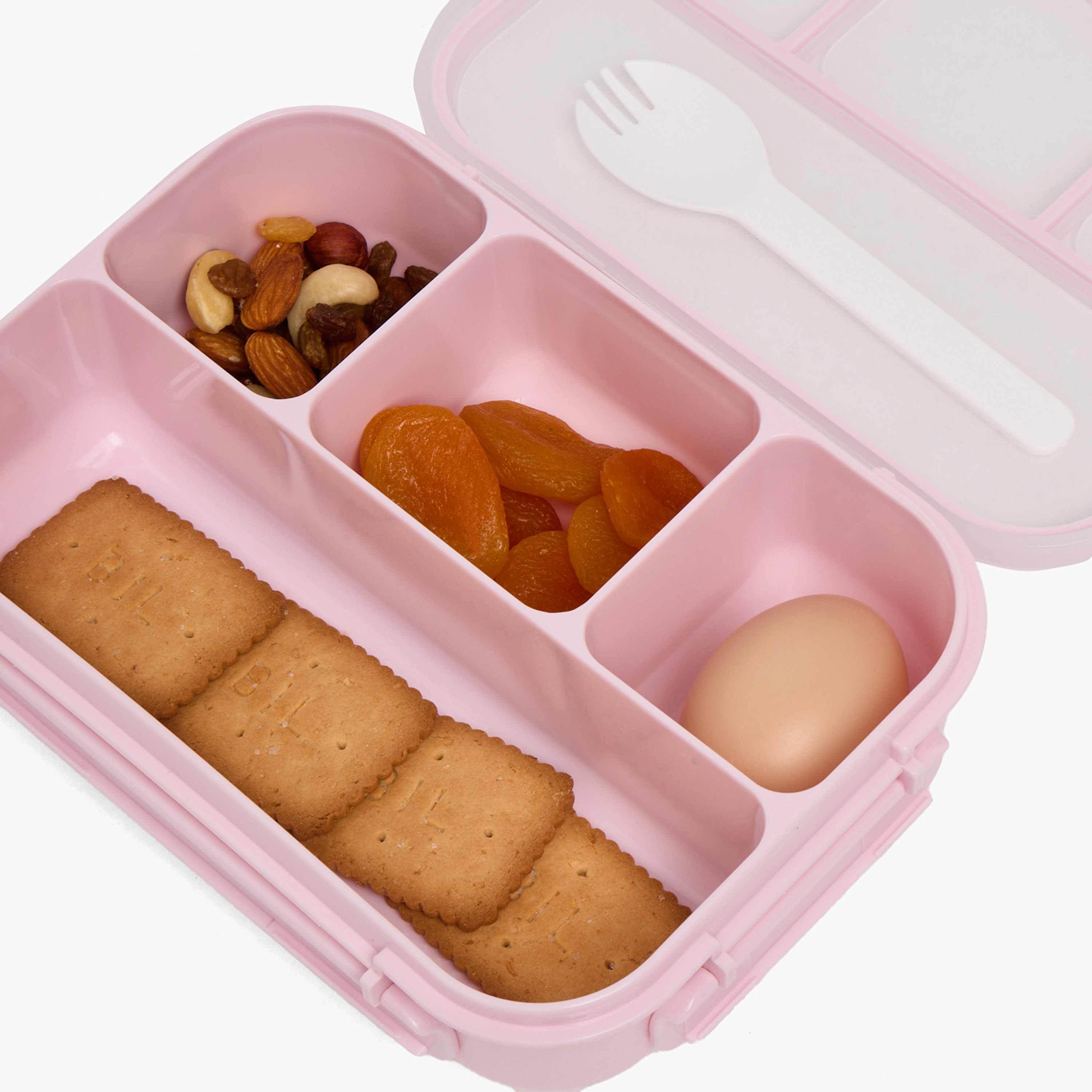 Solid Bento Lunch Box for Girls with Cutlery - 1.3 L-school-lunchessentials-lunchboxes-image-9