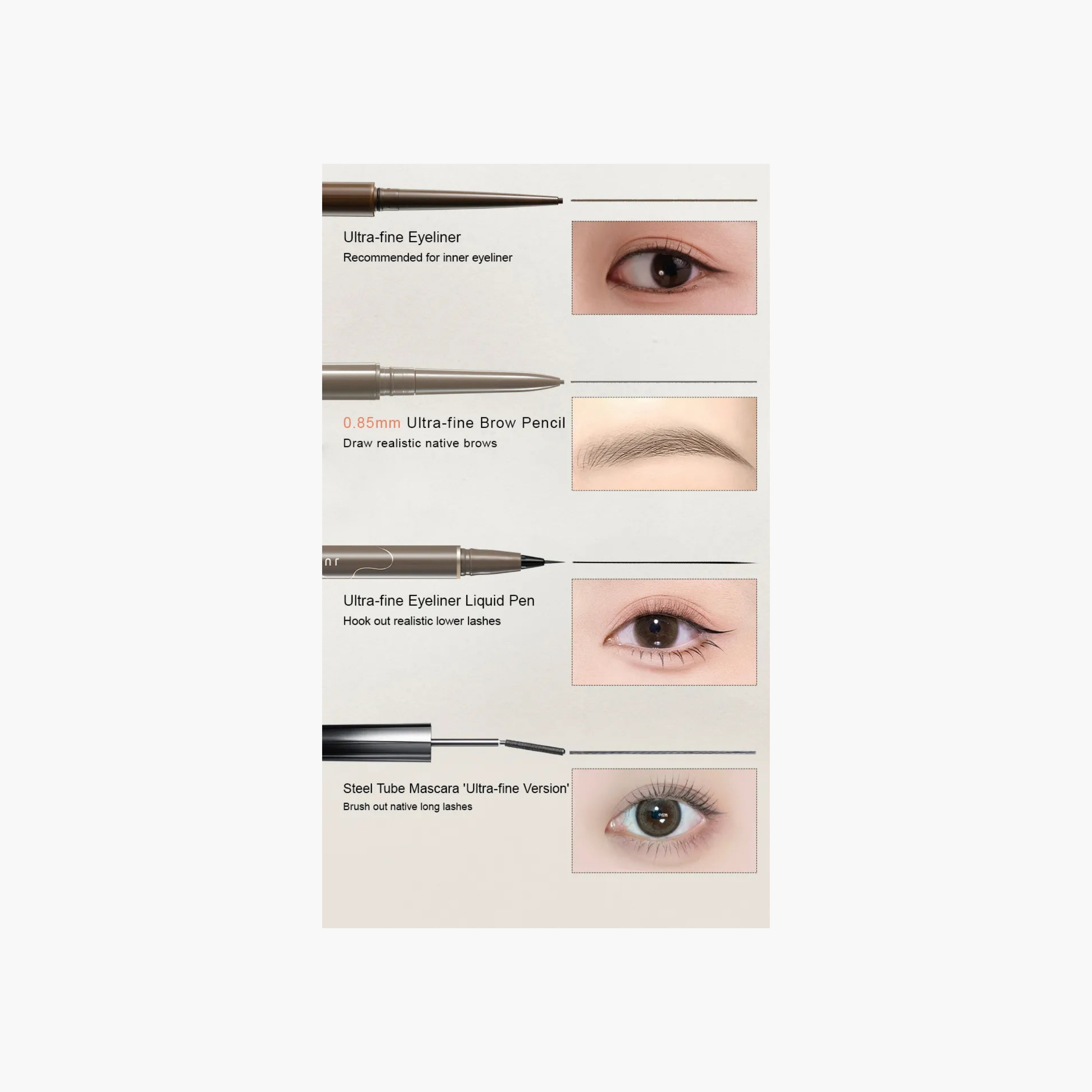 Judydoll Ultrafine Eyeliner - 02Dark Brown-beautyandpersonalcare-makeup-eyes-eyeliners-image-4