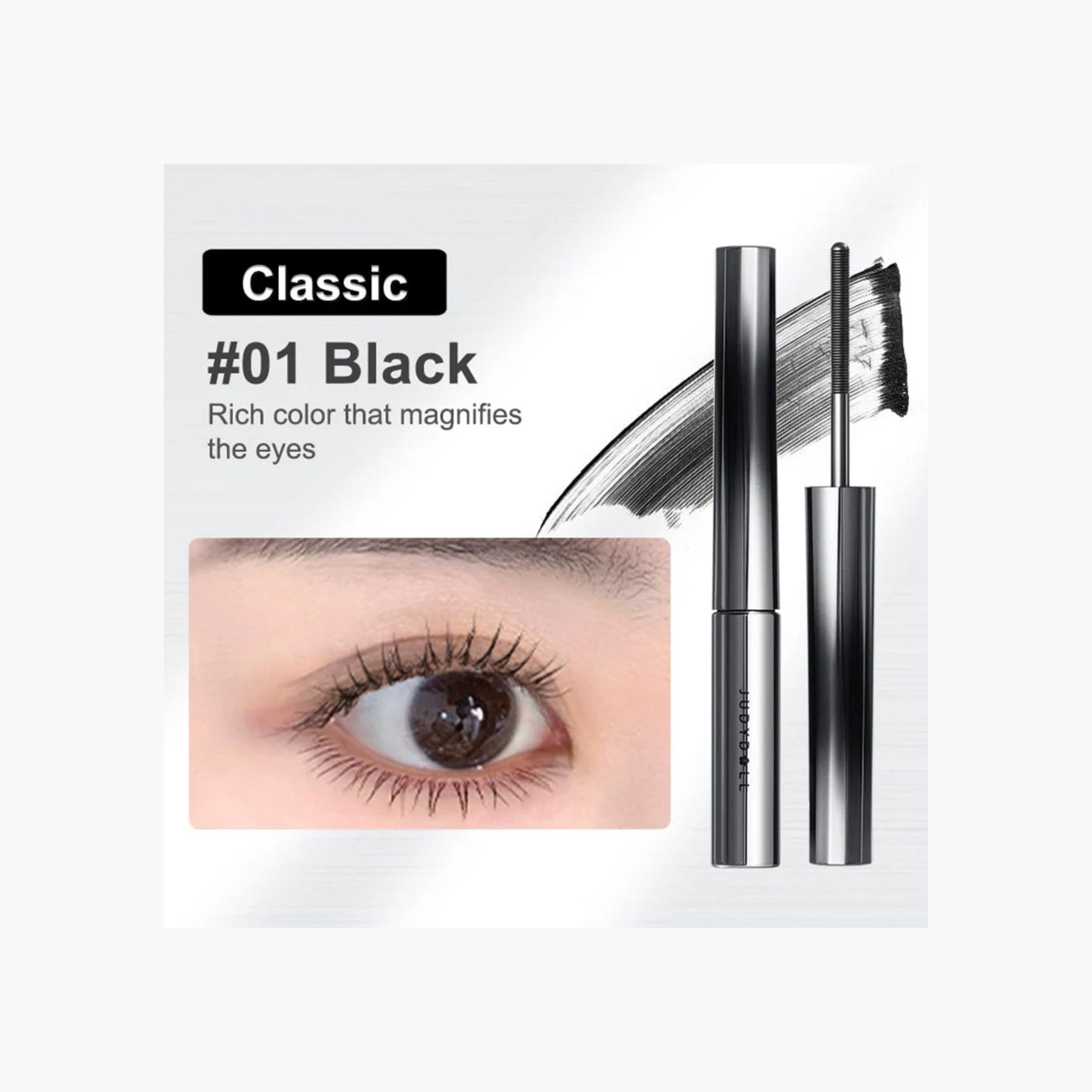 Judydoll Feather Lash Iron Mascara - 01 Black-beautyandpersonalcare-makeup-eyes-mascaras-image-1