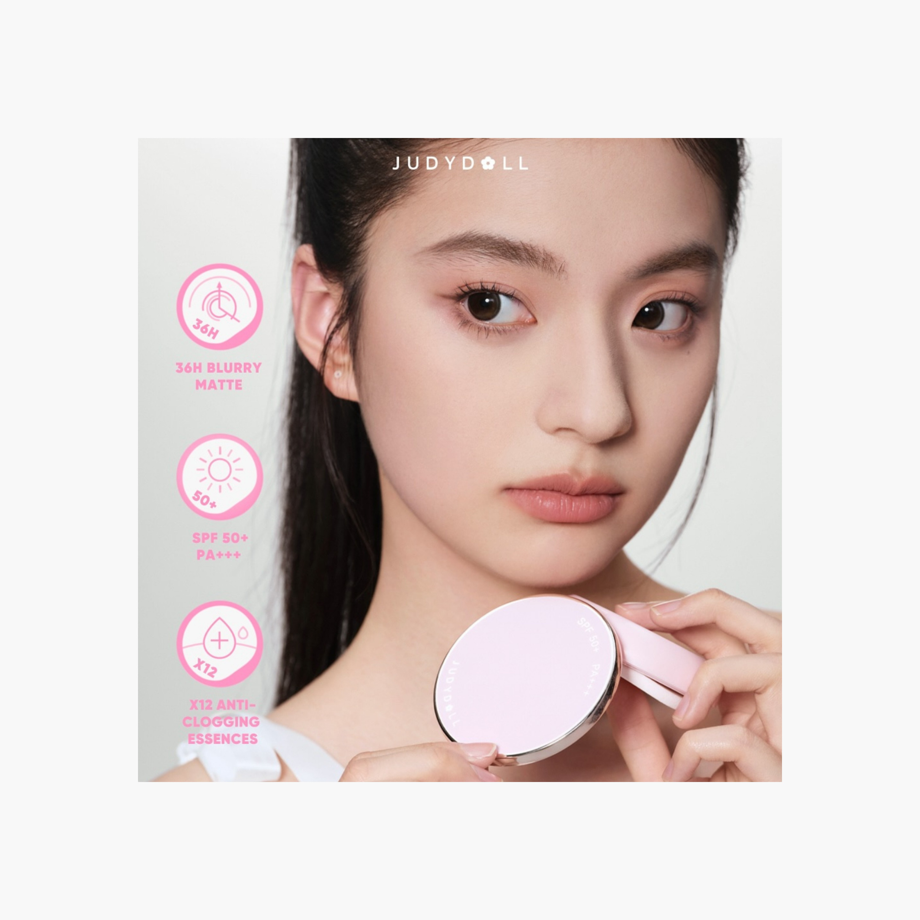 Judydoll Pink Skin Mattte 2-Way Cake Foundation - Bronze-beautyandpersonalcare-makeup-face-foundations-image-10