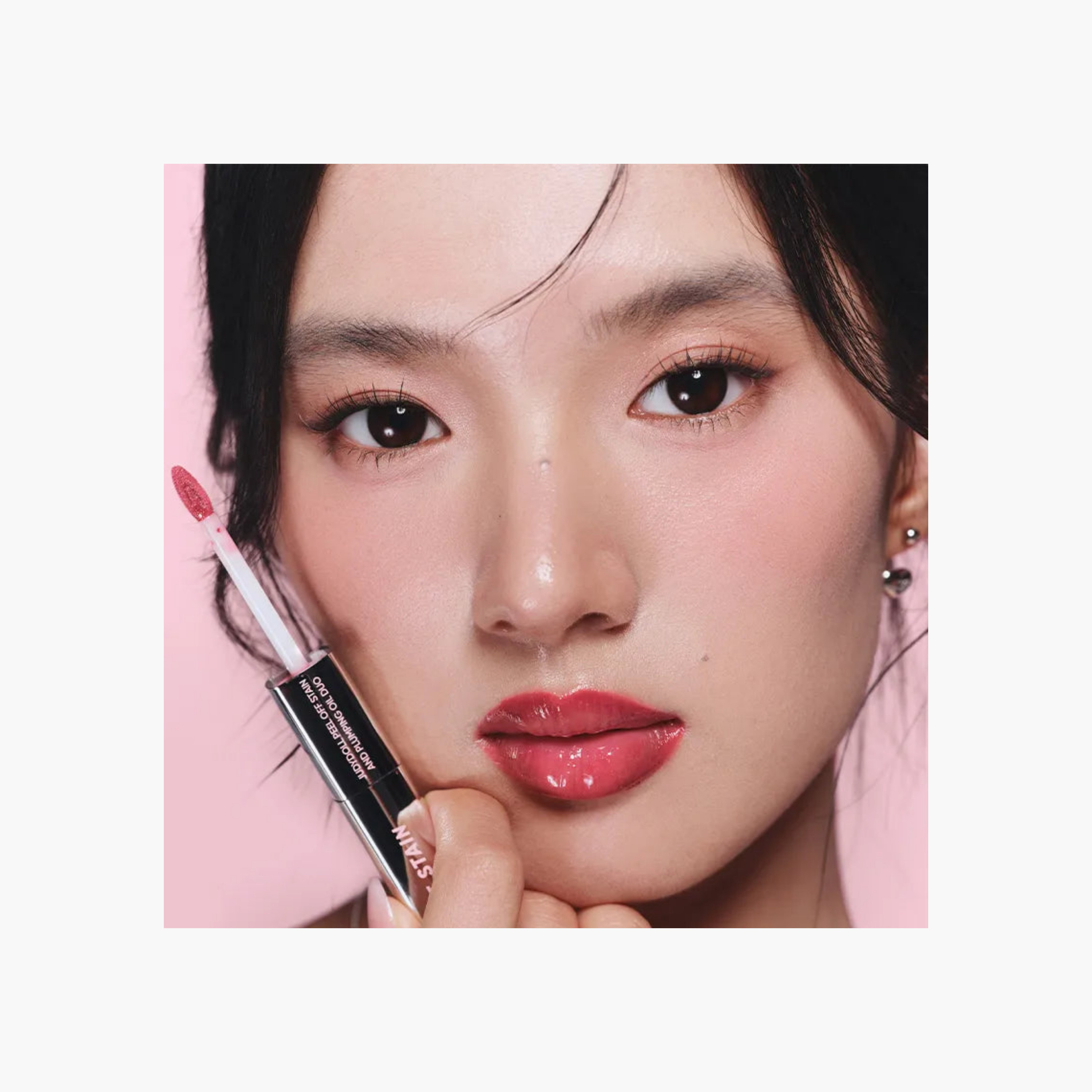 Judydoll Peel Off Stain And Plumping Oil - 01 Rosy Pearl-beautyandpersonalcare-makeup-lips-liptint-image-3
