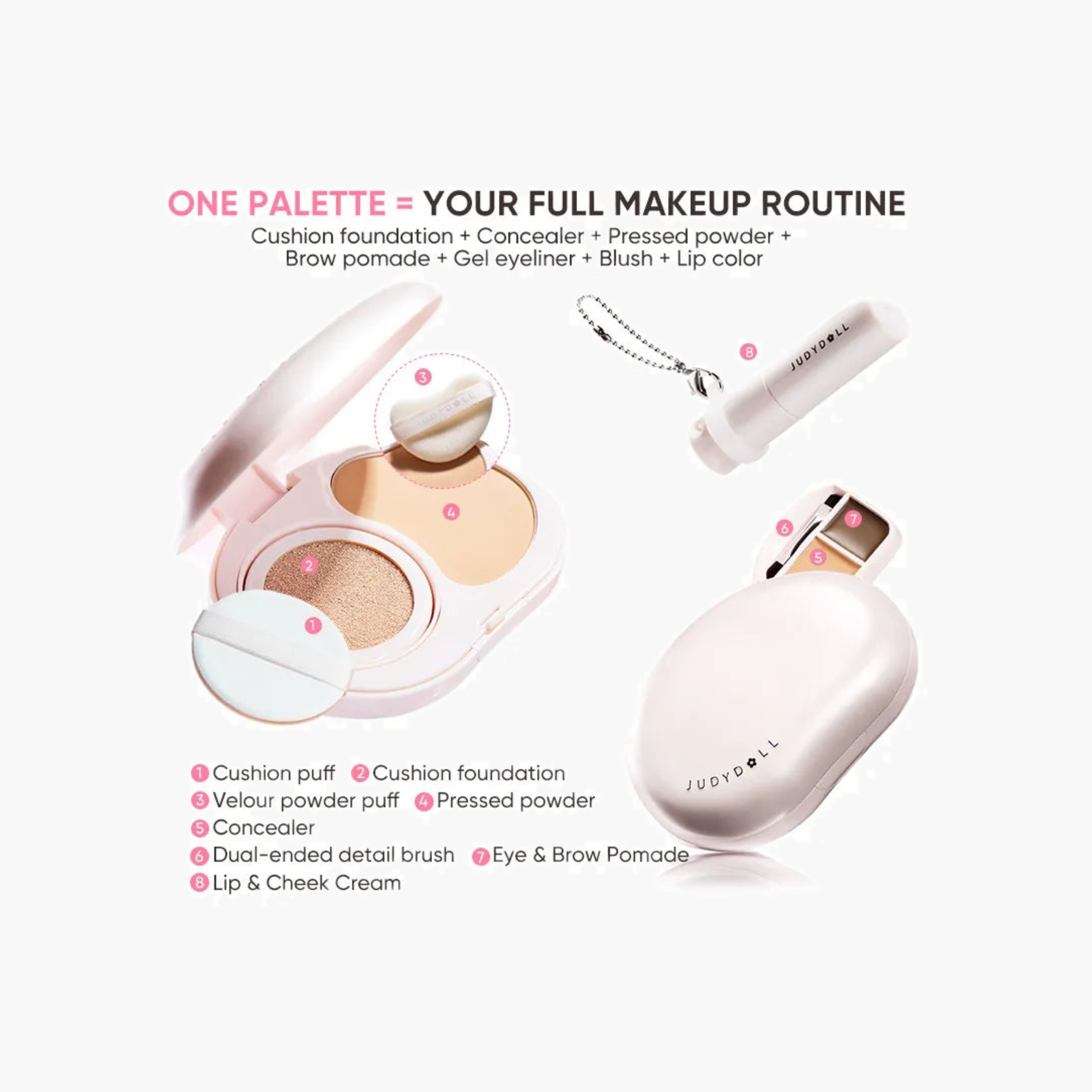 Judydoll Portable Facial Palette - 01-beautyandpersonalcare-makeup-face-foundations-image-2
