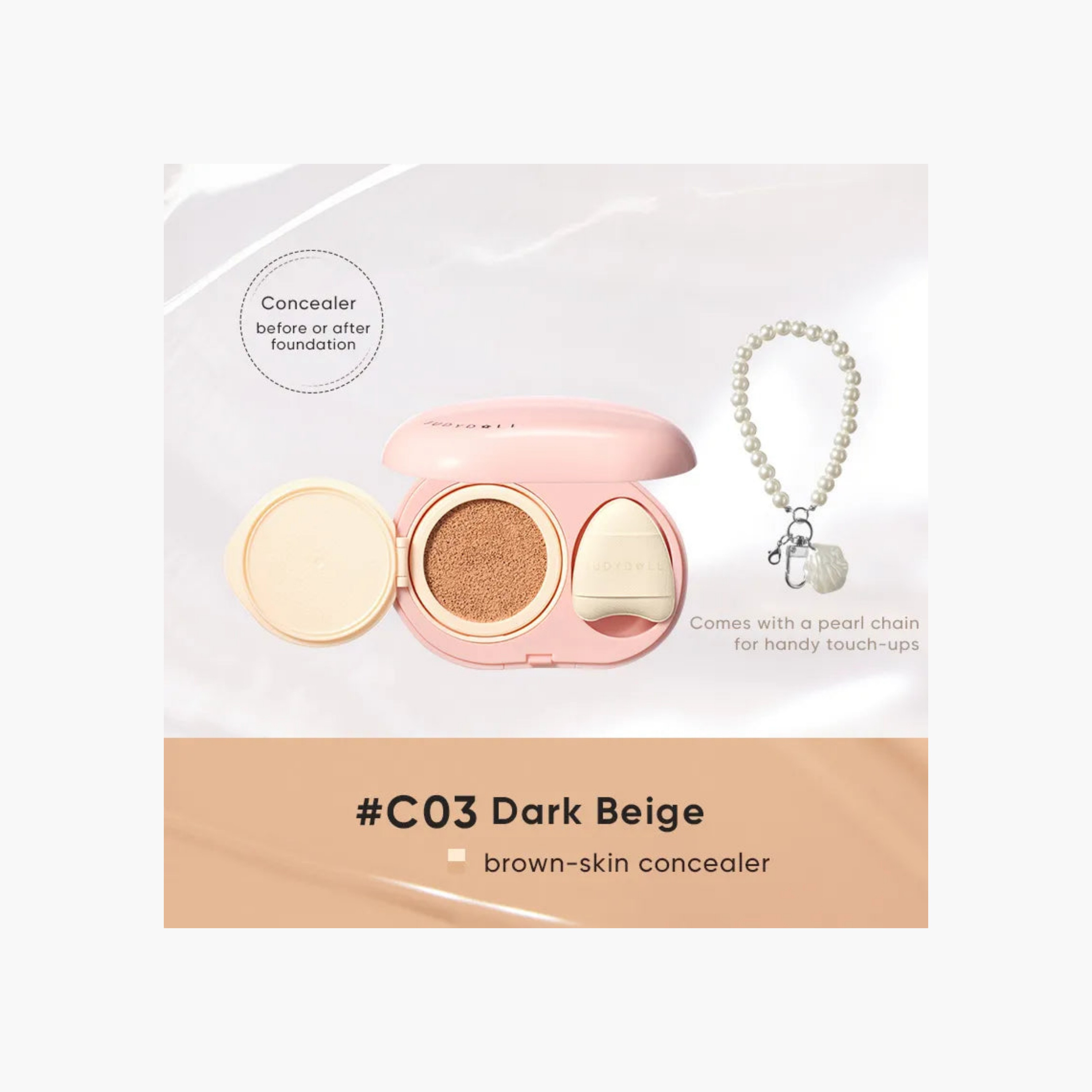 Judydoll Highlighting Concealer Cushion - C03-beautyandpersonalcare-makeup-face-concealers-image-1