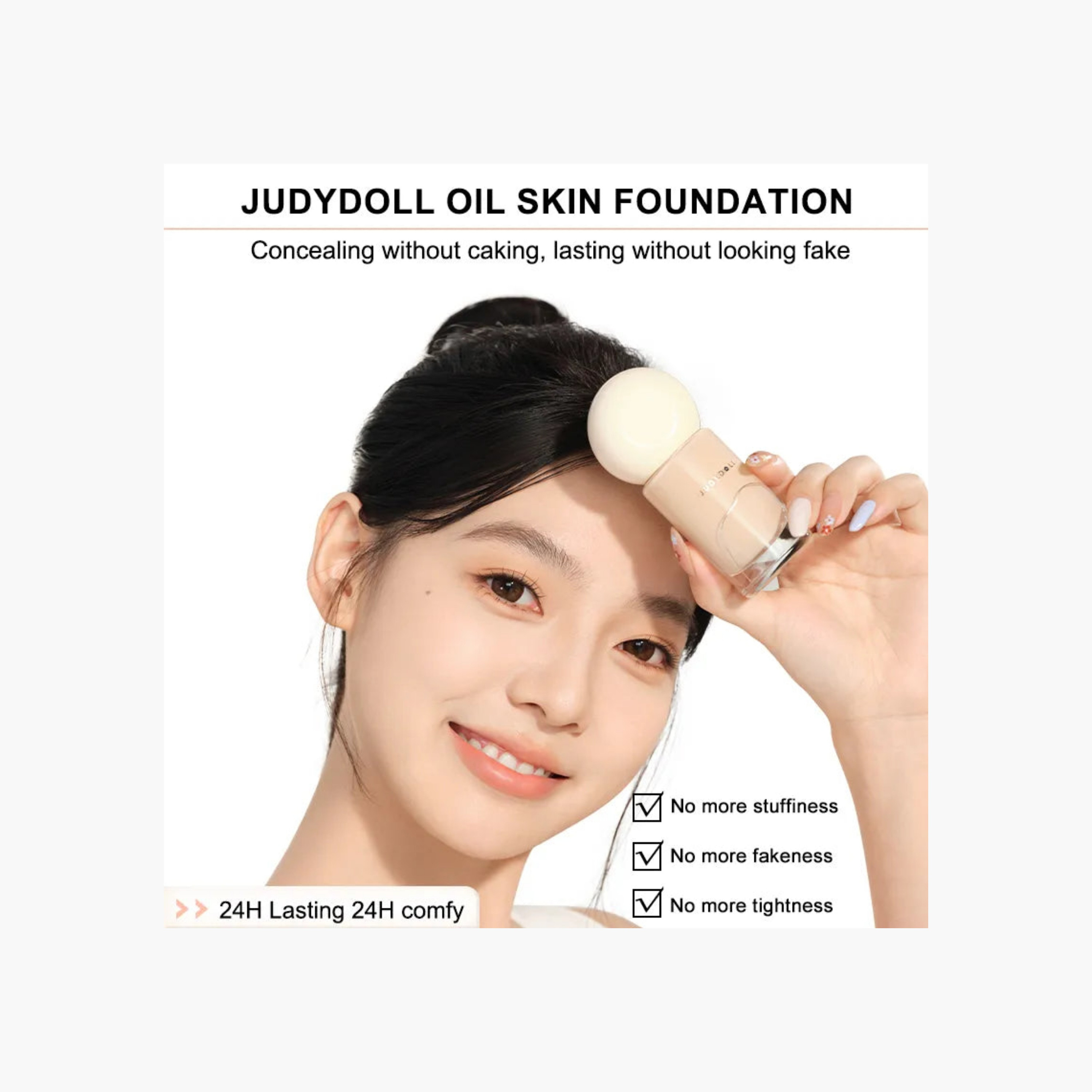 Judydoll Long Wearing Foundation - N10-beautyandpersonalcare-makeup-face-foundations-image-4
