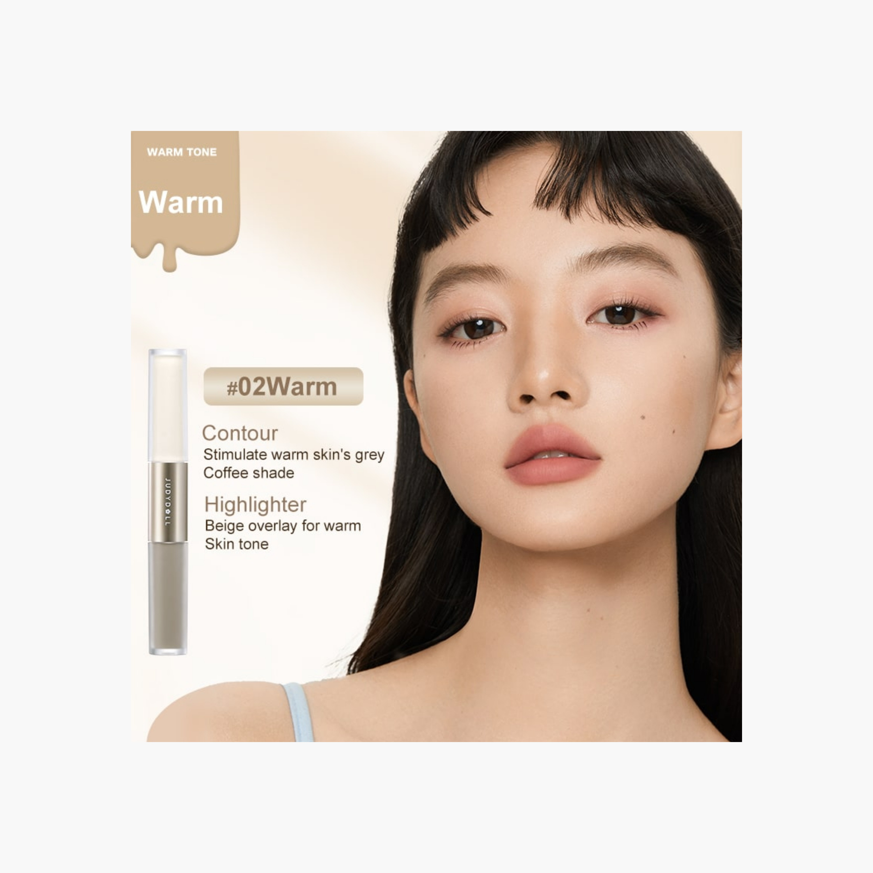 Judydoll Liquid Highlighter & Contour Duo - 02-beautyandpersonalcare-makeup-face-highlighters-image-3