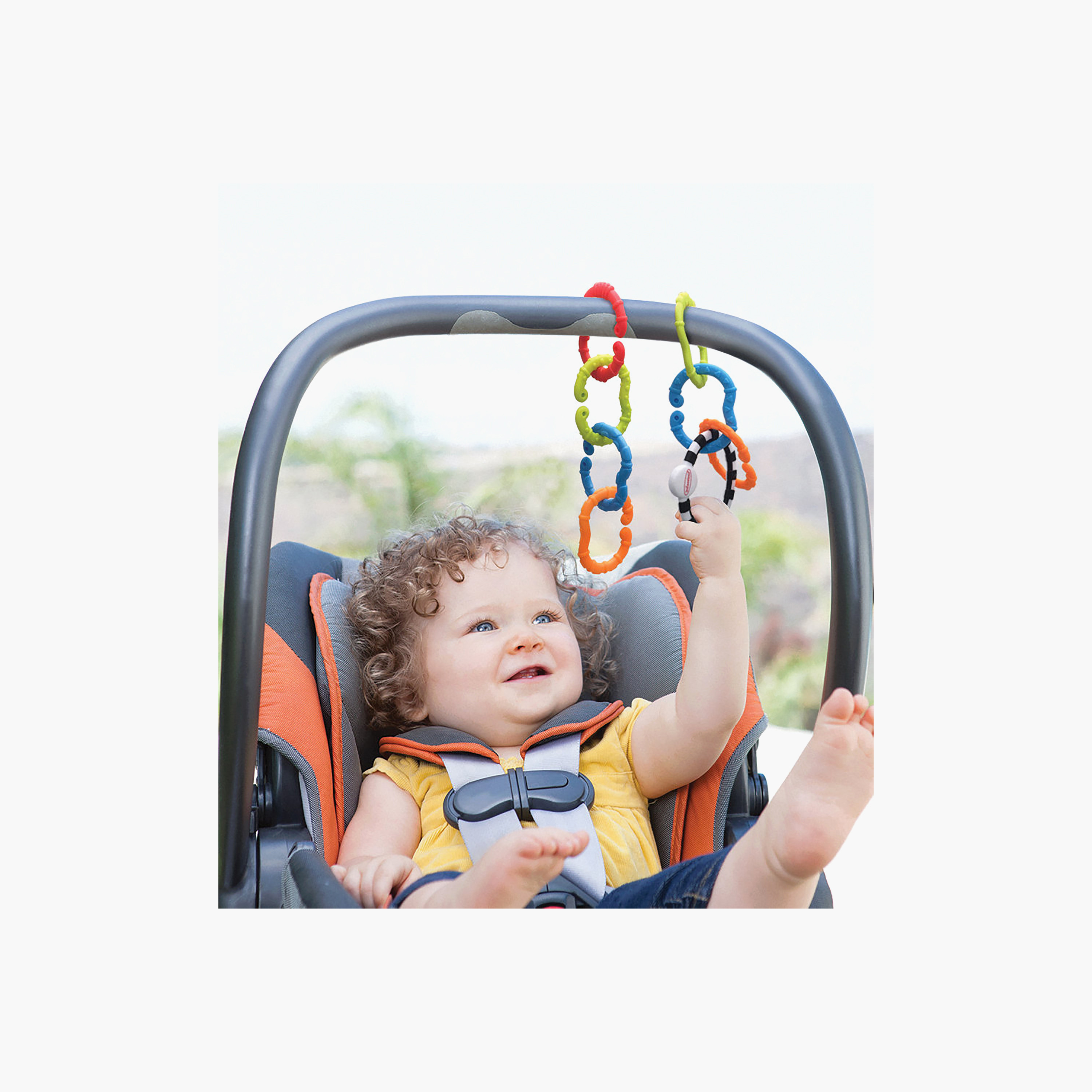 Infantino 9-Piece Link Ems Teether Toy Set-toys-babyandtoddlertoys-rattlesandteethers-image-3