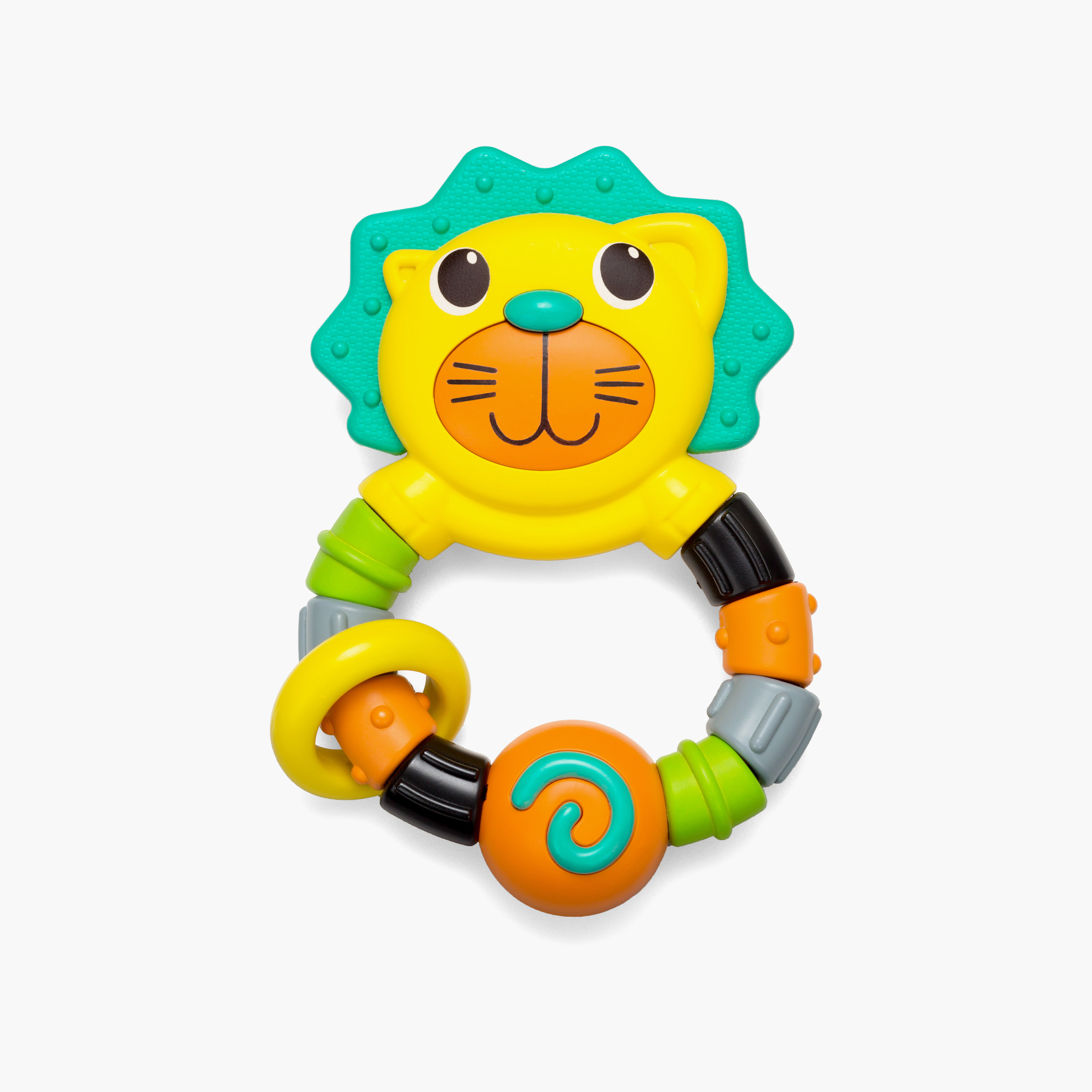 Infantino Bendy Lion Teether Toy - 3 Months+-toys-babyandtoddlertoys-rattlesandteethers-image-1