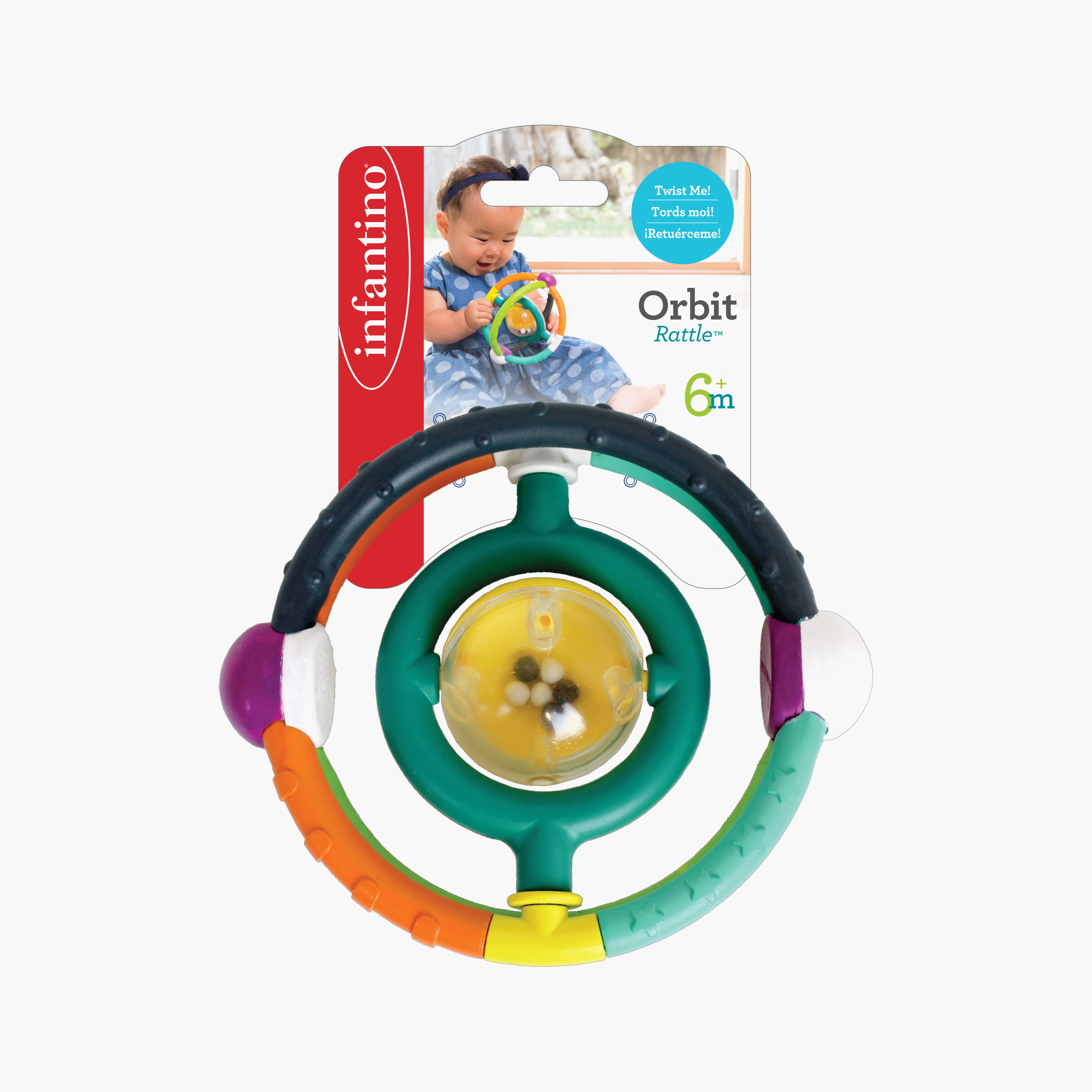 Infantino Orbit Rattle Teether Toy-toys-babyandtoddlertoys-rattlesandteethers-image-2