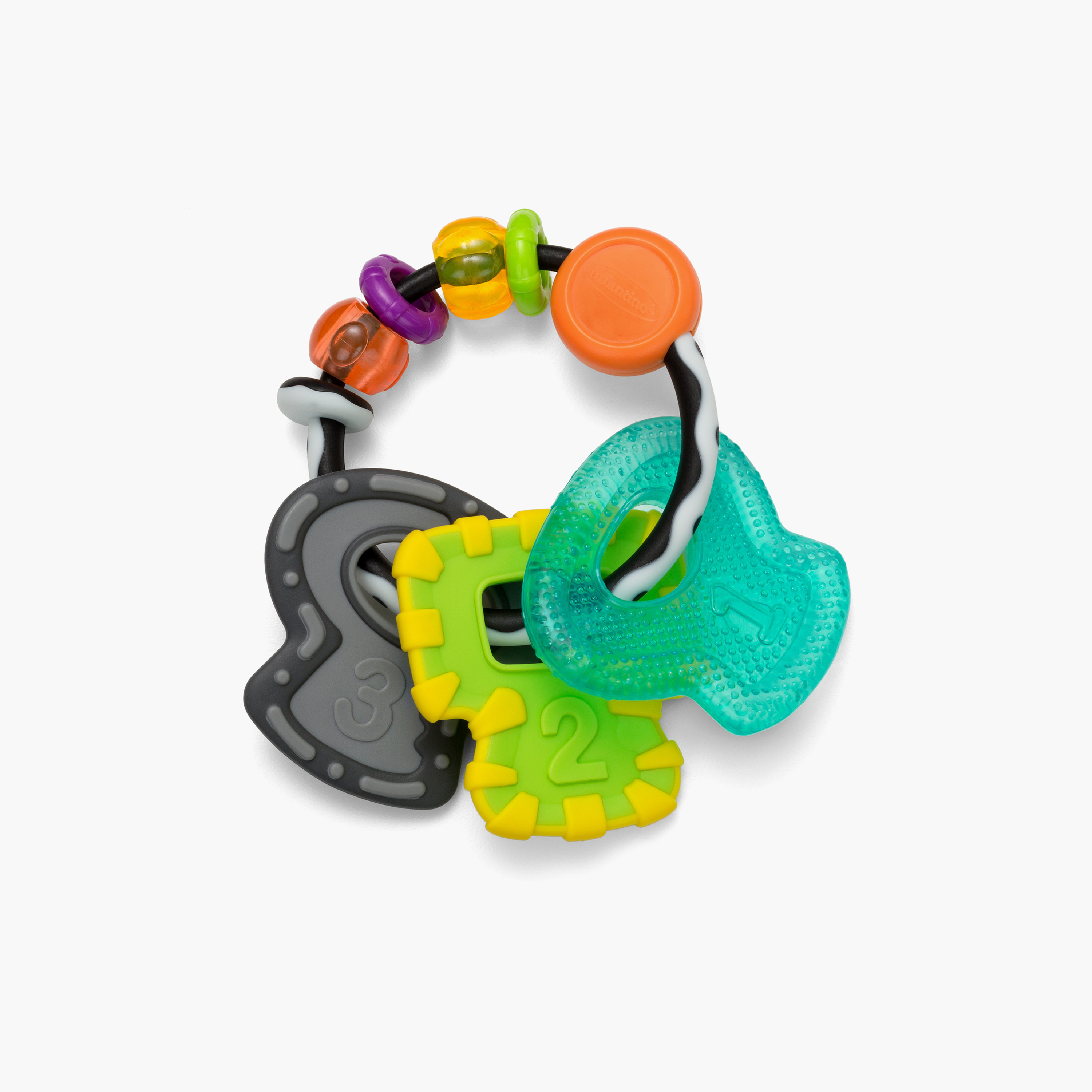 Infantino Slide & Chew Teether Keys Toy-toys-babyandtoddlertoys-rattlesandteethers-image-1