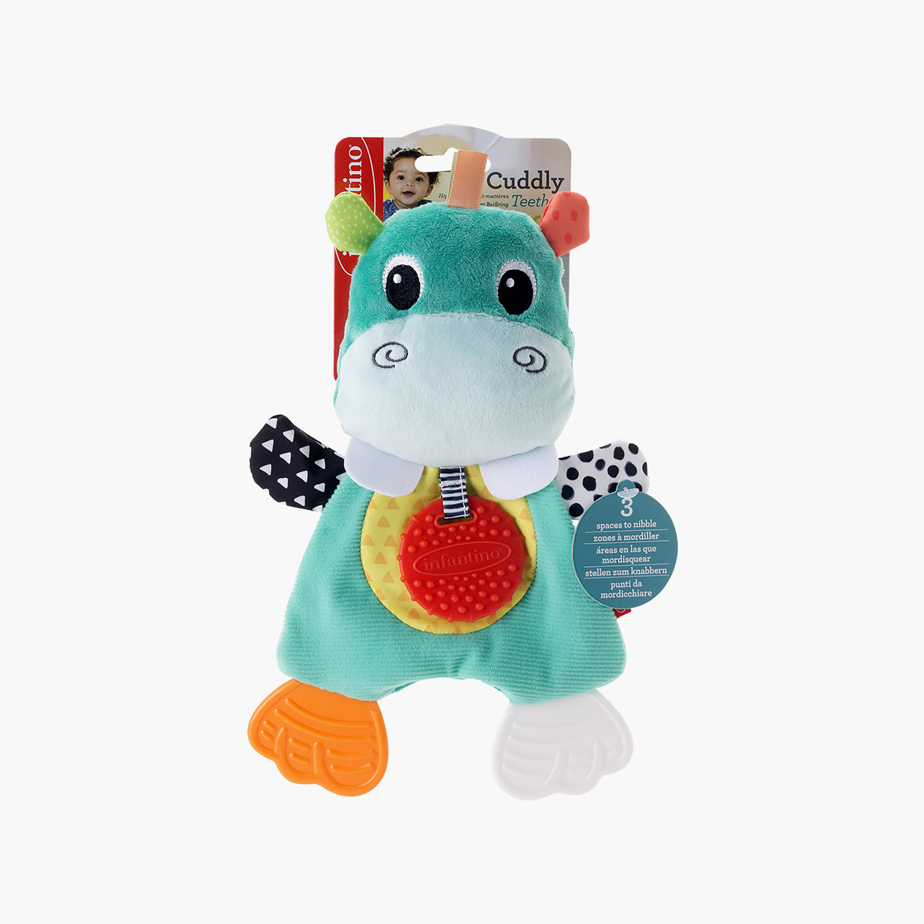 Infantino Cuddly Soft Teether Toy-toys-babyandtoddlertoys-rattlesandteethers-image-2