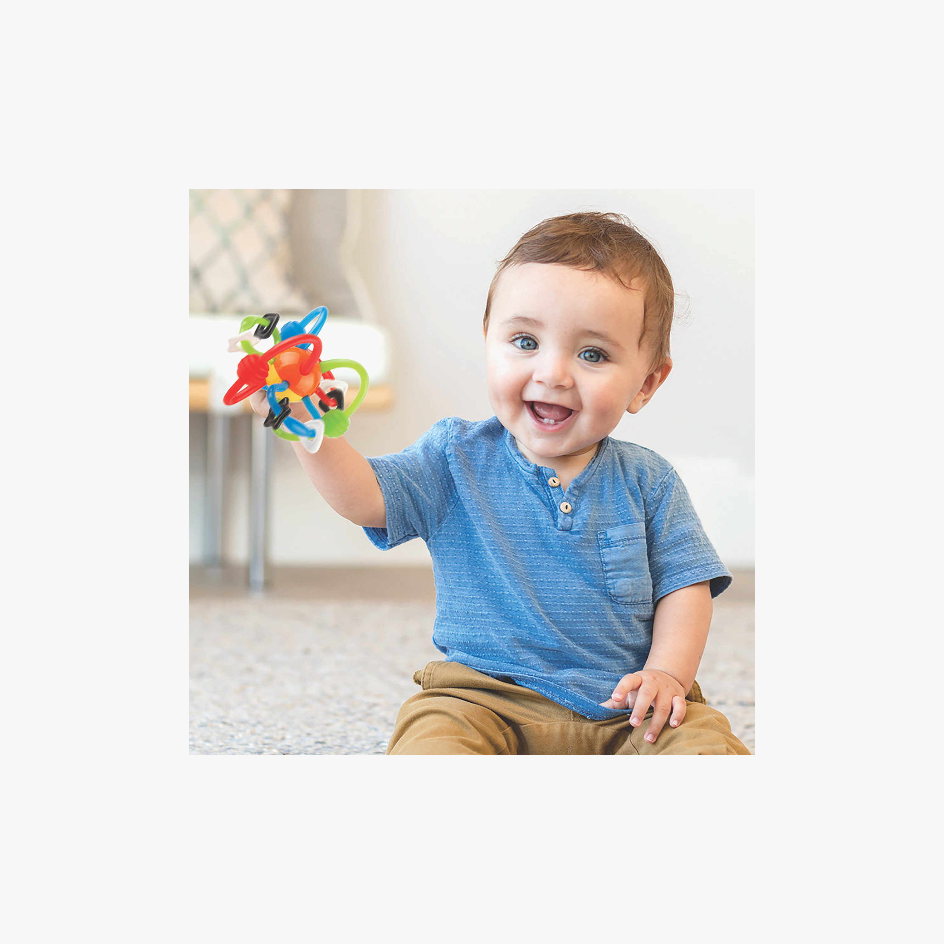 Infantino Bendy Tubes Rattle & Teether Toy-toys-babyandtoddlertoys-rattlesandteethers-image-4