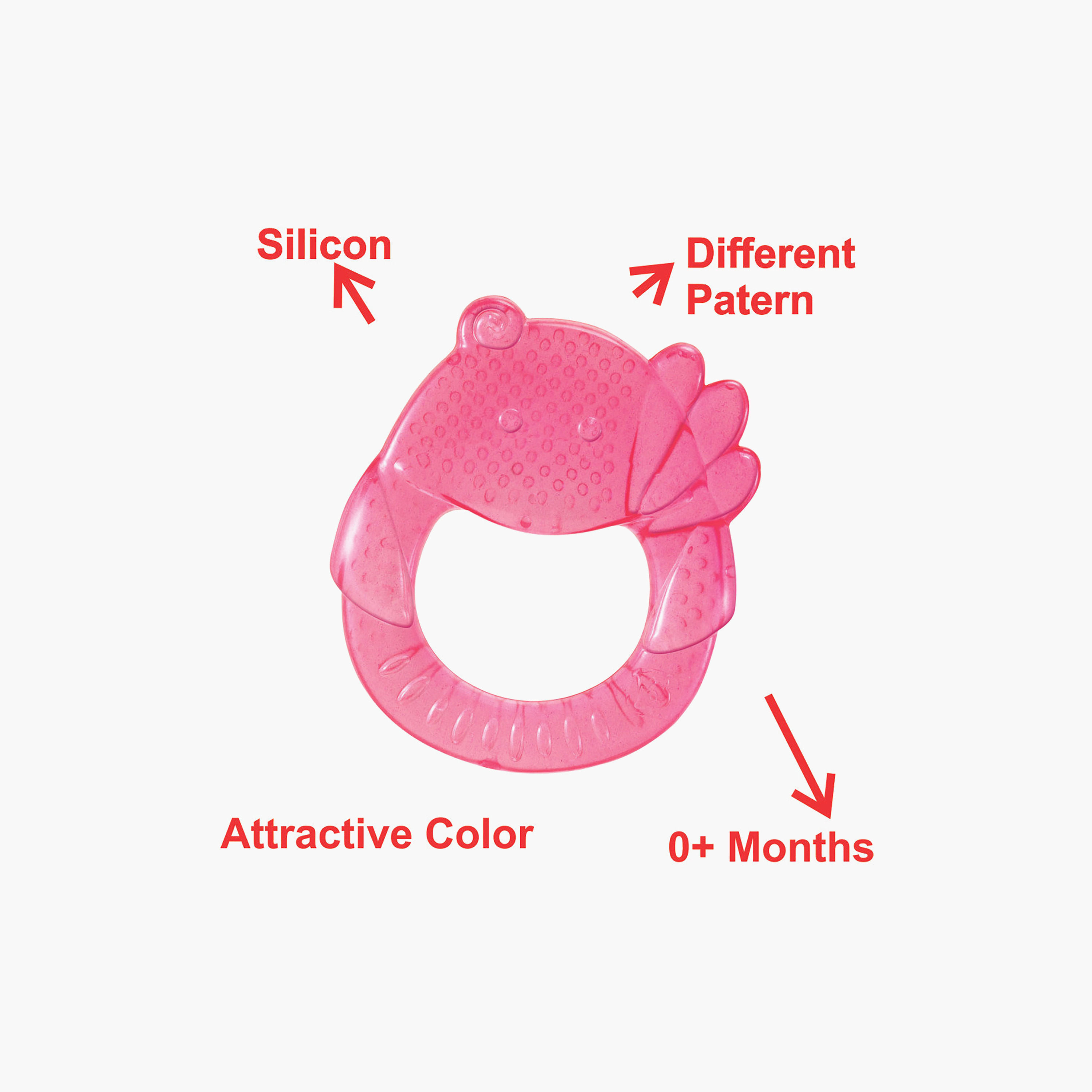 أصدقاء التسنين سفاري من إنفانتينو-toys-babyandtoddlertoys-rattlesandteethers-image-3