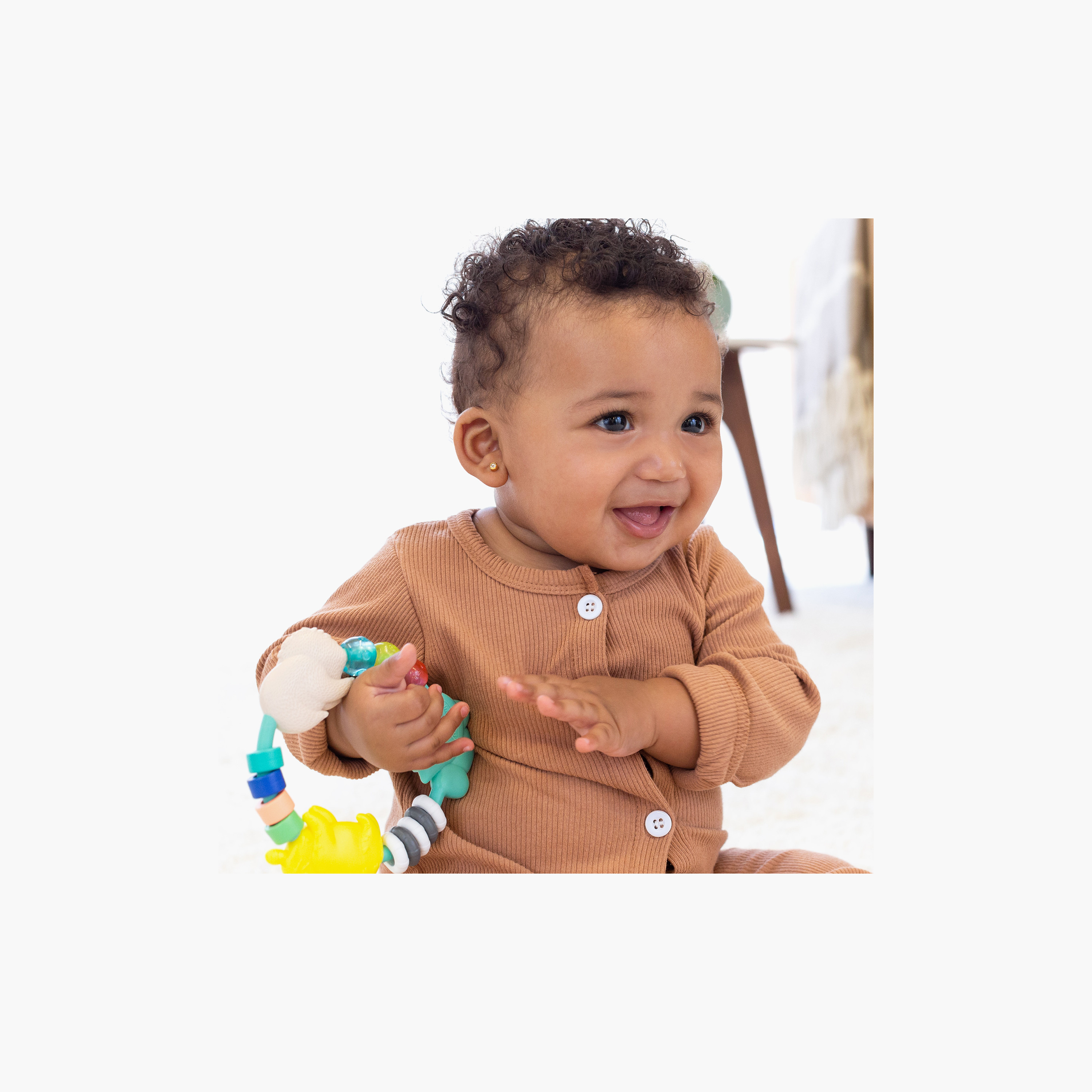 لعبة خرز الأنشطة والعضاضة بيزي بيدز من إنفانتينو-toys-babyandtoddlertoys-rattlesandteethers-image-3