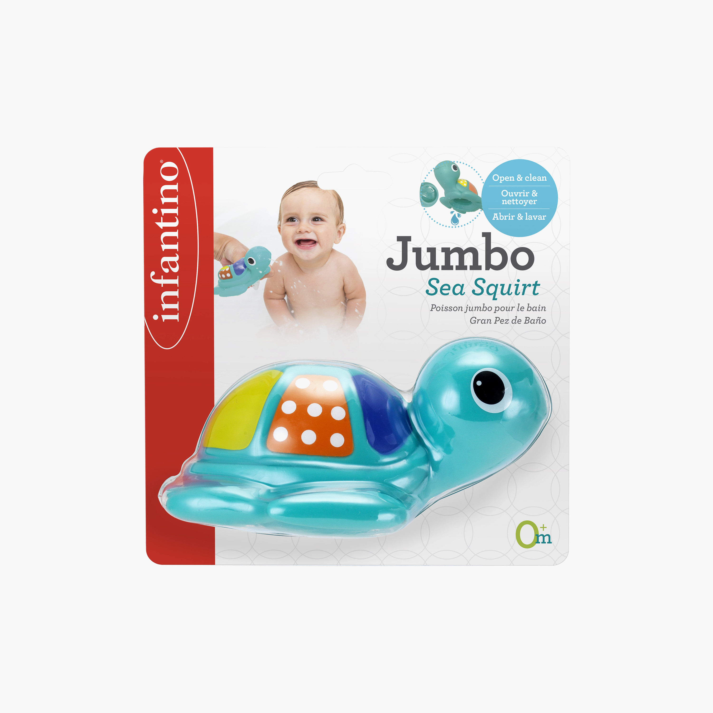 Infantino Jumbo Sea Squirt-Turtle Bathing Toy-toys-babyandtoddlertoys-bathtoys-image-4