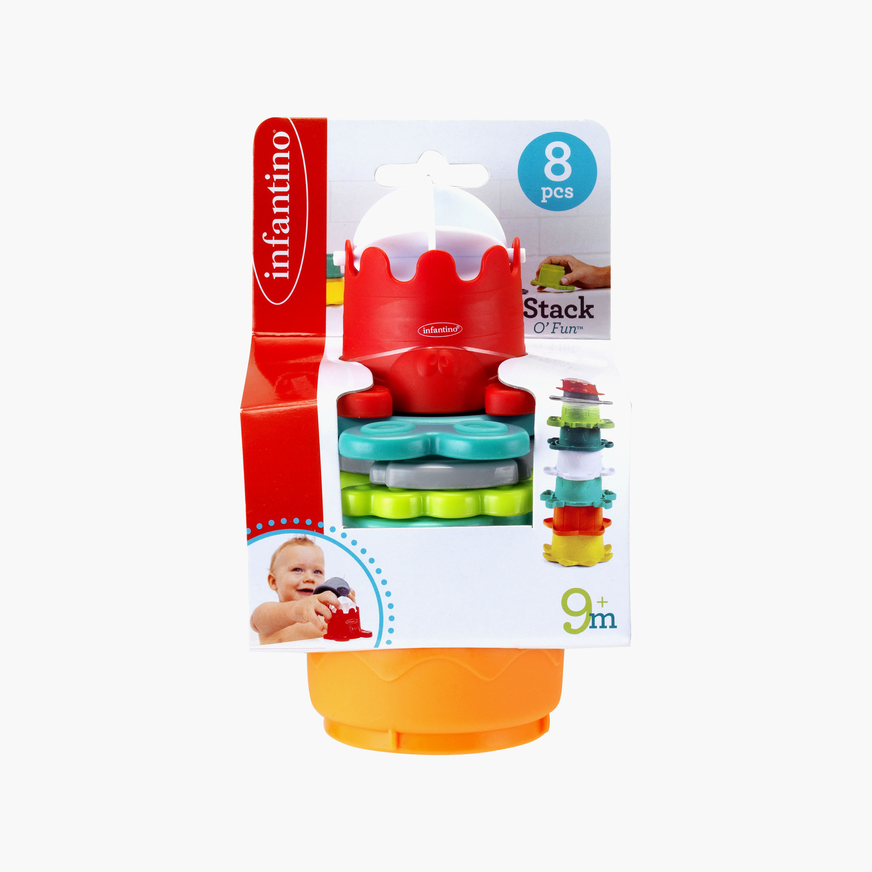 Infantino 8-Piece Stack O' Fun Bathing Toy-toys-babyandtoddlertoys-bathtoys-image-11