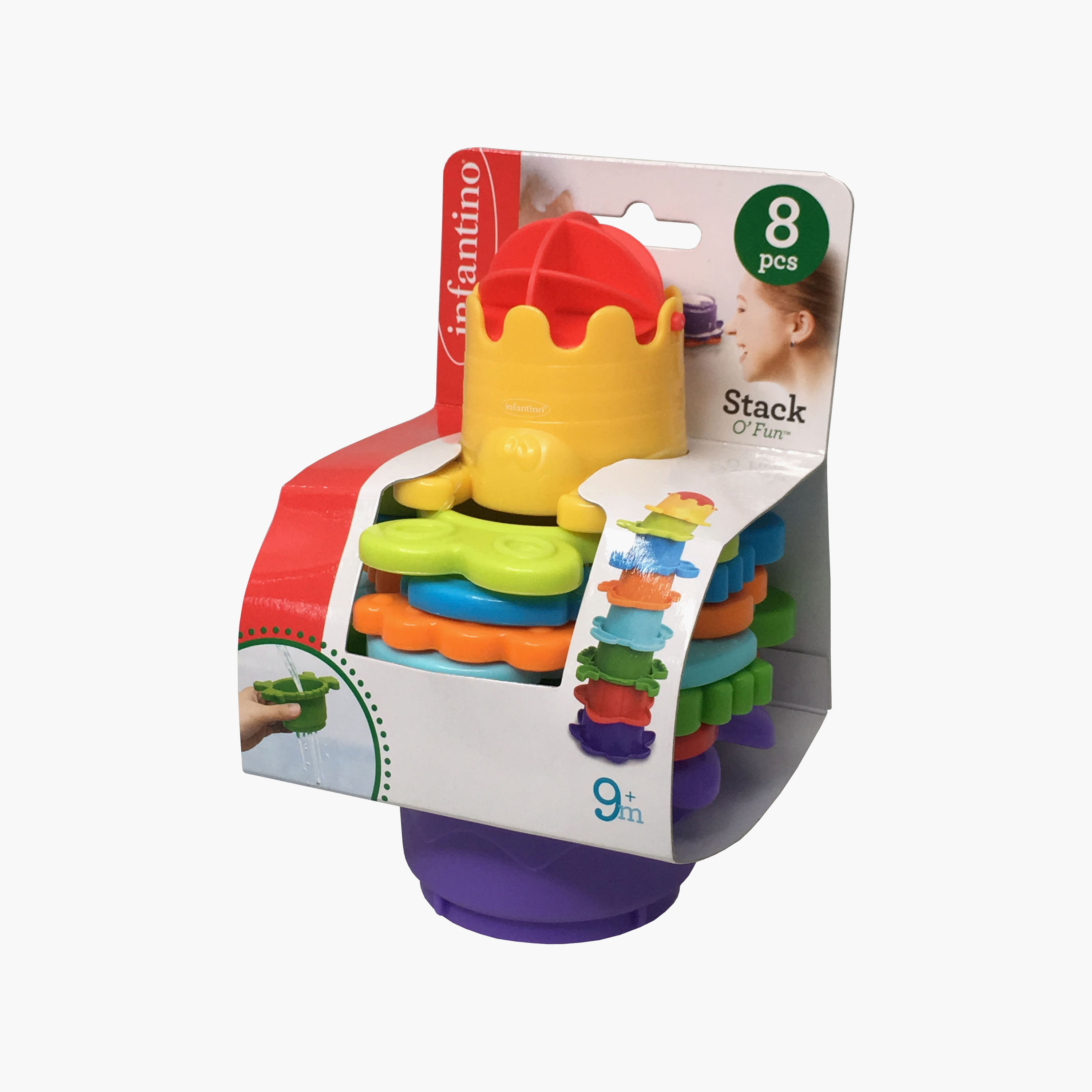Infantino 8-Piece Stack O' Fun Bathing Toy-toys-babyandtoddlertoys-bathtoys-image-7